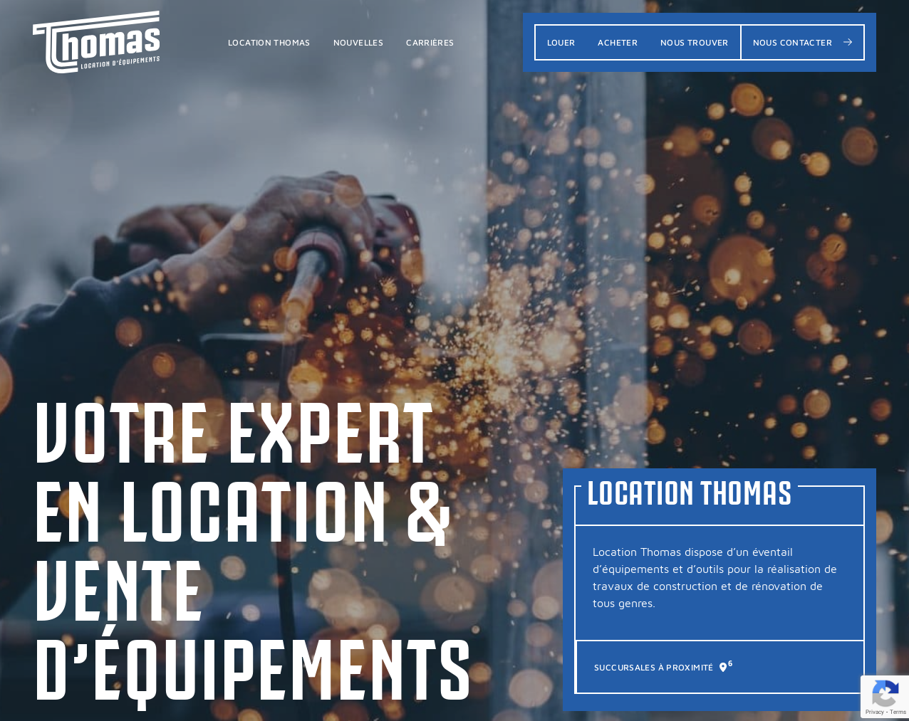 Location Thomas - Centre de Location d'équipement et d'outils