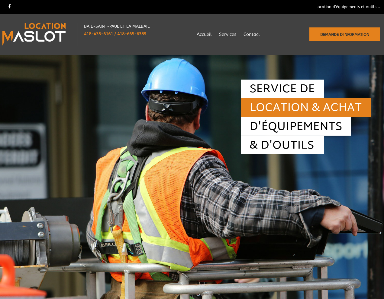 Service Location Vente et Réparation d'Outils