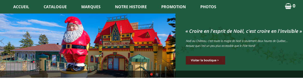 Noël au Château - Boutique Cadeaux
