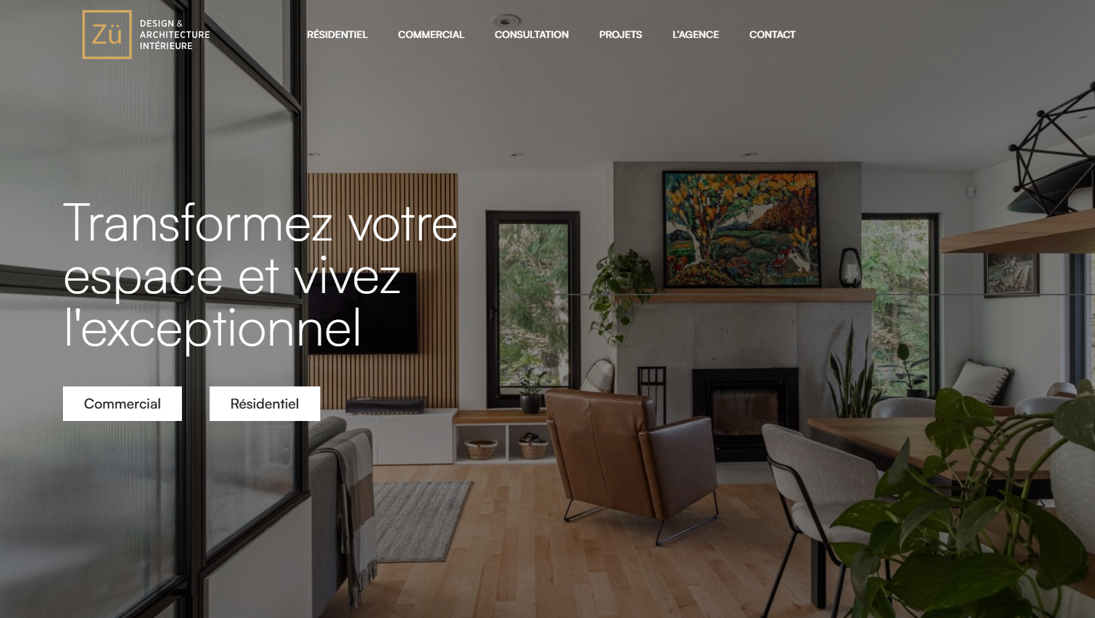 Zü Design & Architecture Intérieure - Un Design qui Ajoute de la Valeur à Votre Espace
