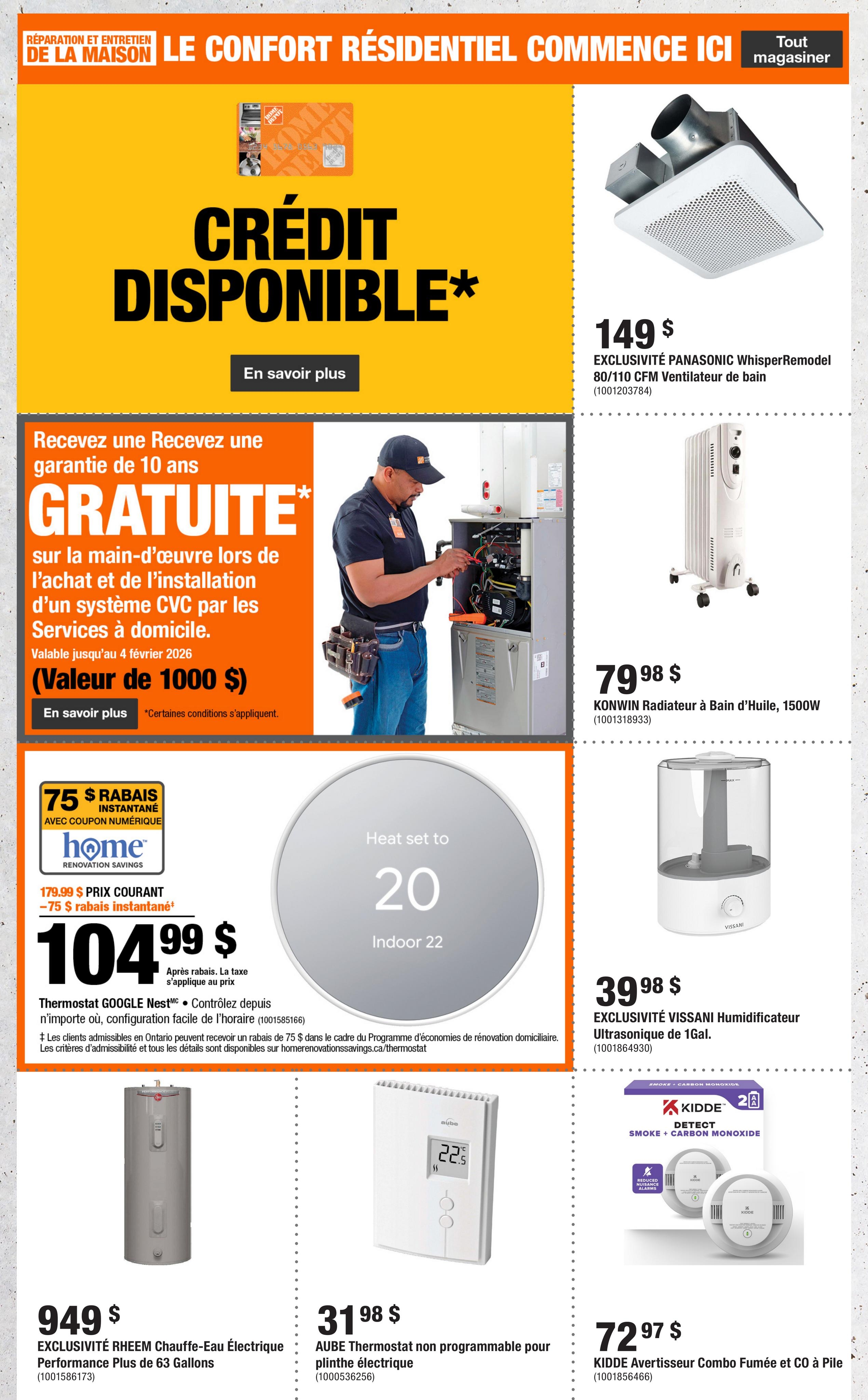 Circulaire Home Depot