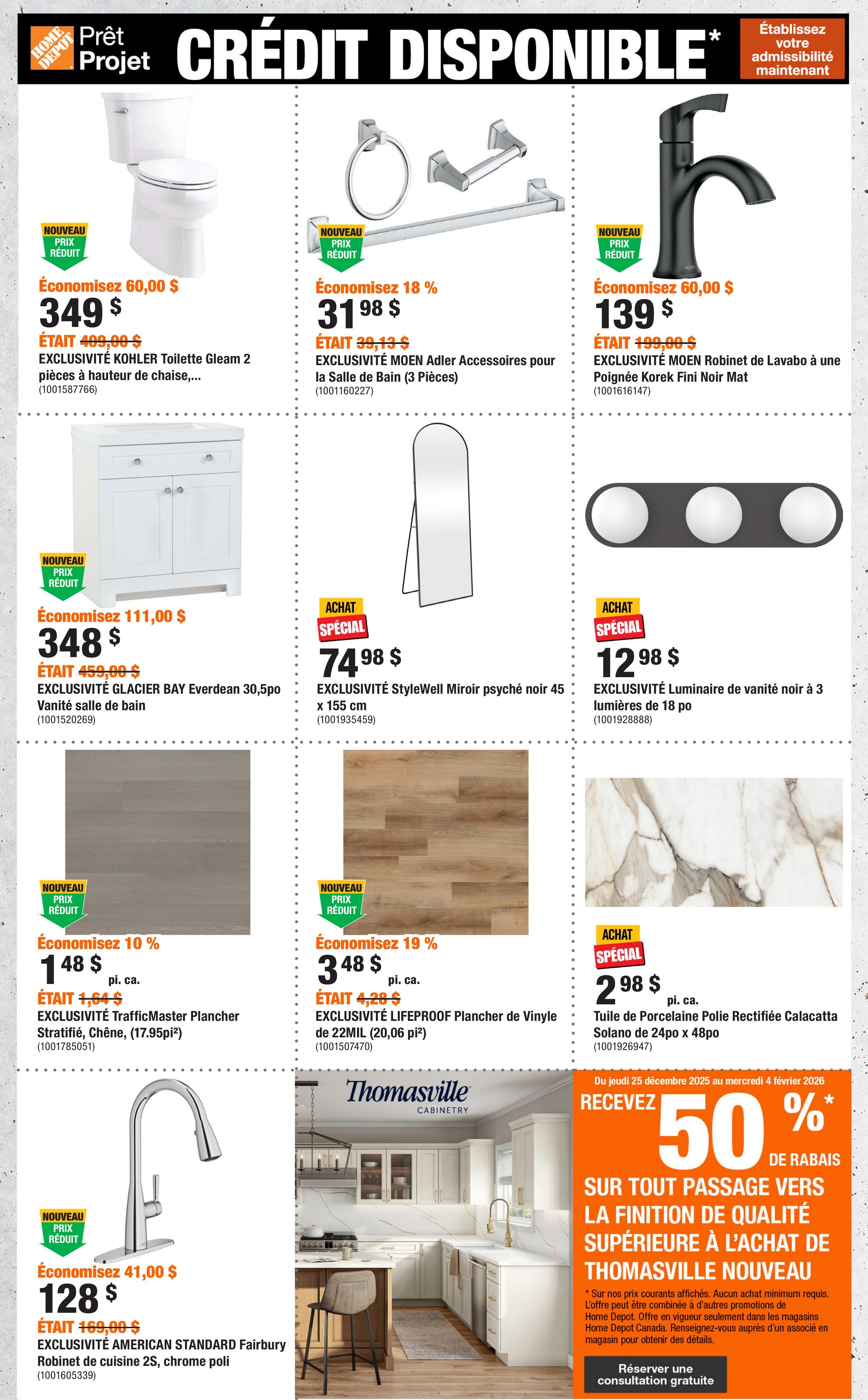 Circulaire Home Depot