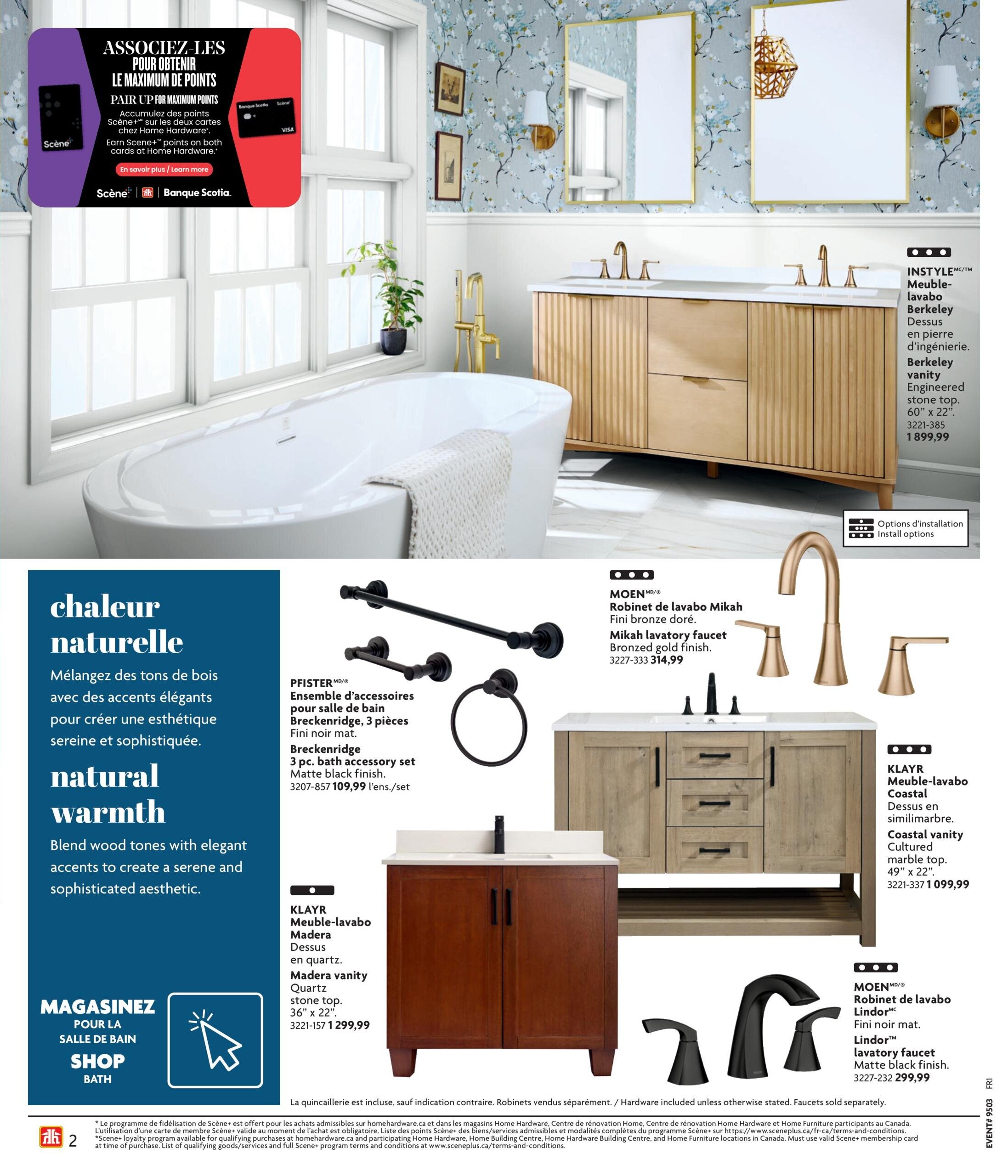Circulaire Home Hardware - Cuisine et Salle de Bain