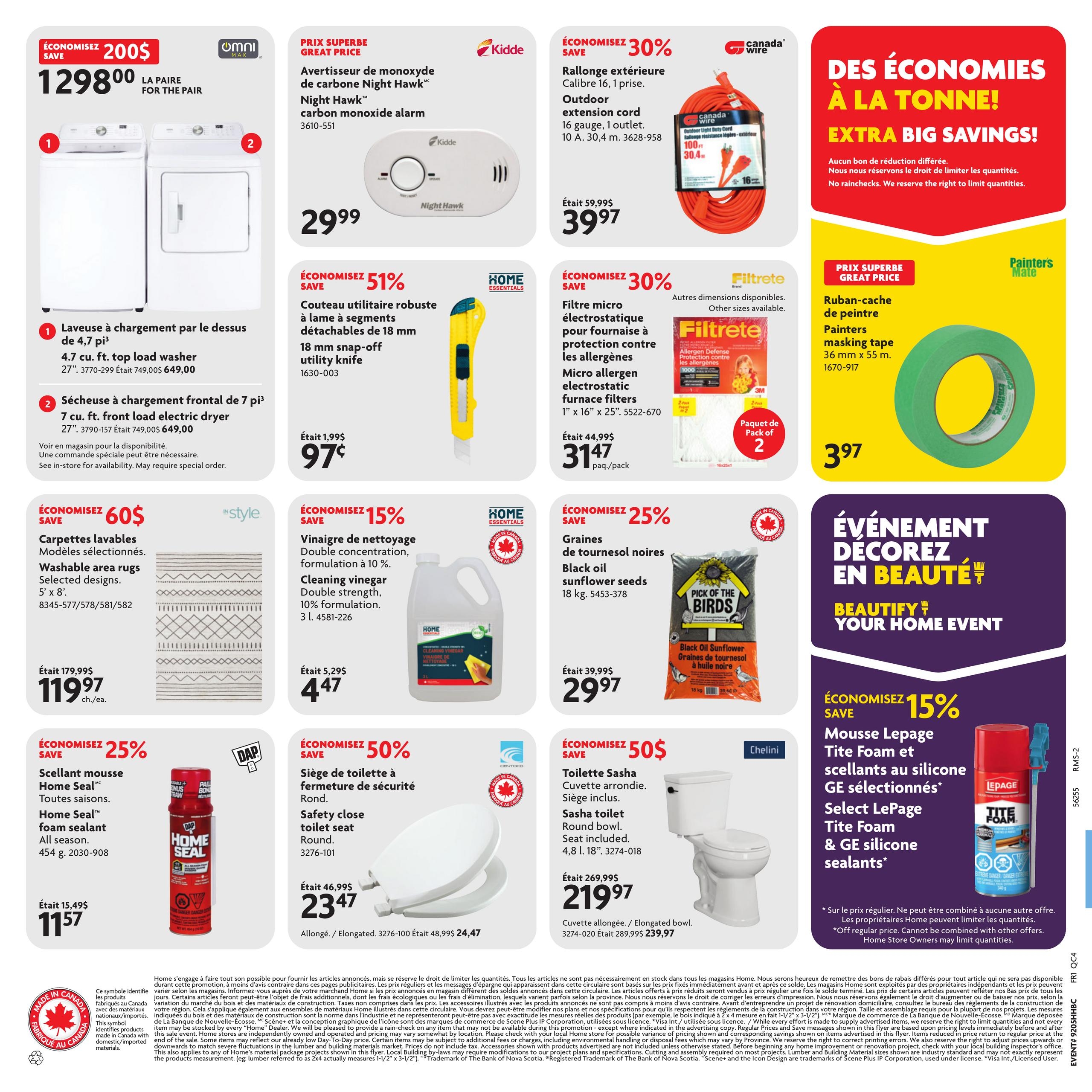 Circulaire Home Hardware - Centre de Rénovation