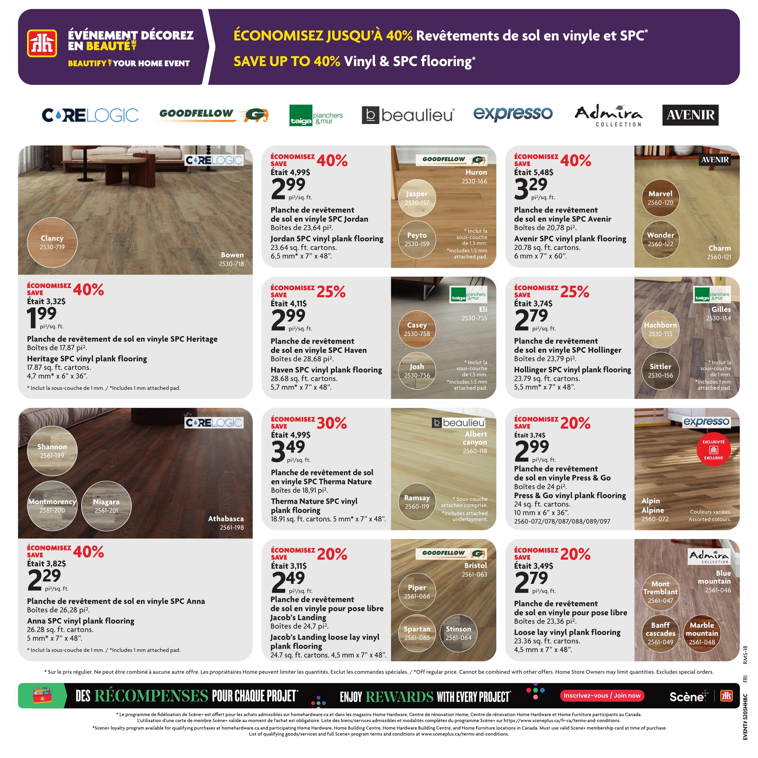 Circulaire Home Hardware - Centre de Rénovation