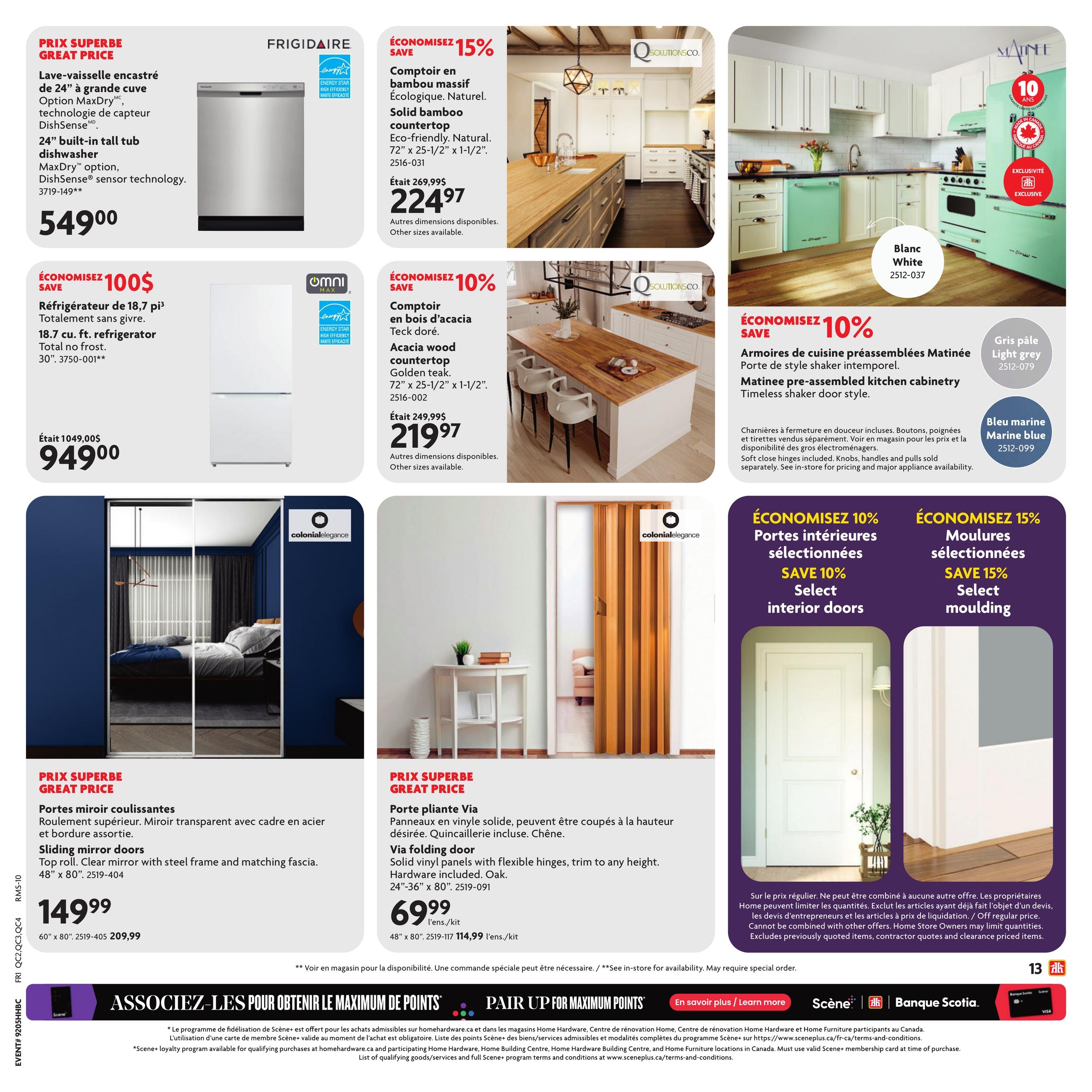 Circulaire Home Hardware - Centre de Rénovation