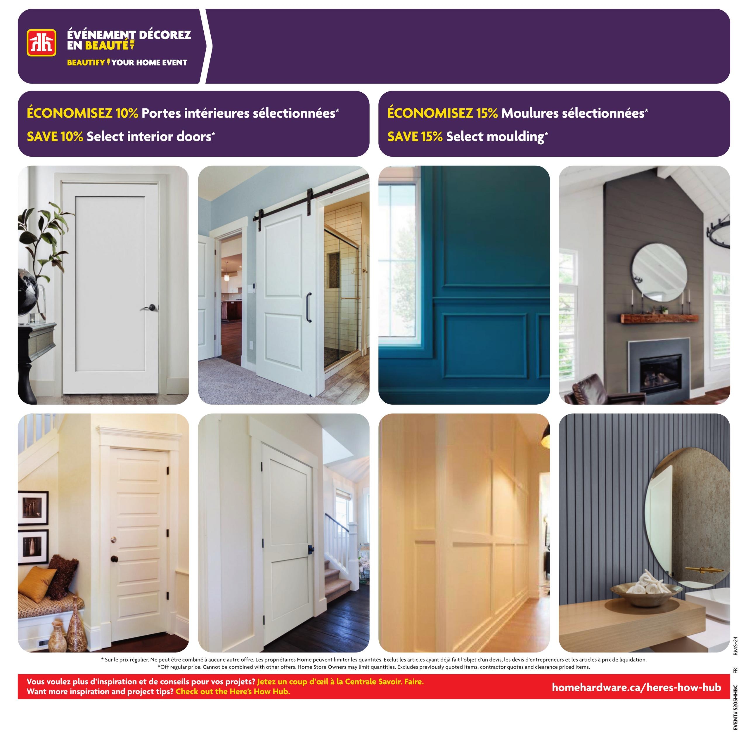 Circulaire Home Hardware - Centre de Rénovation