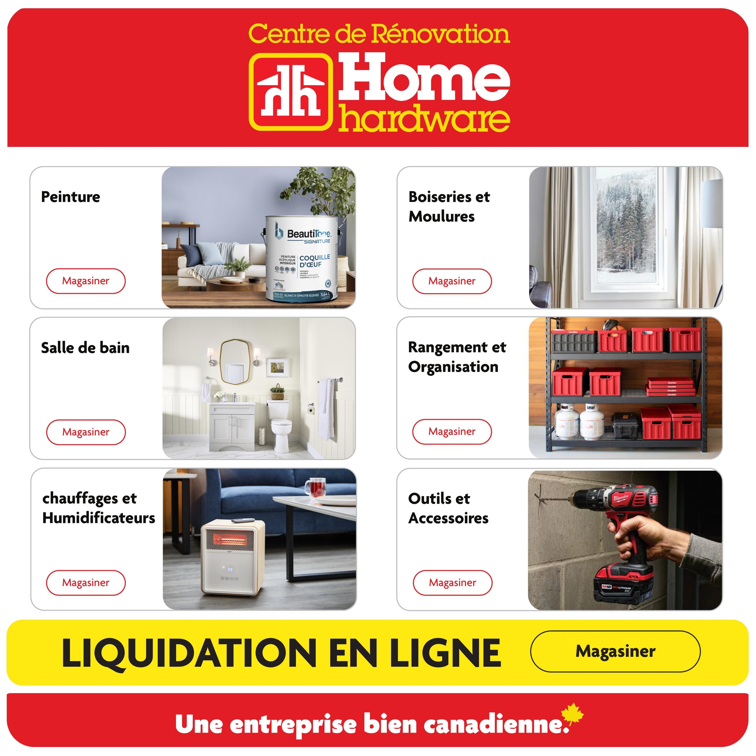 Circulaire Home Hardware - Centre de Rénovation