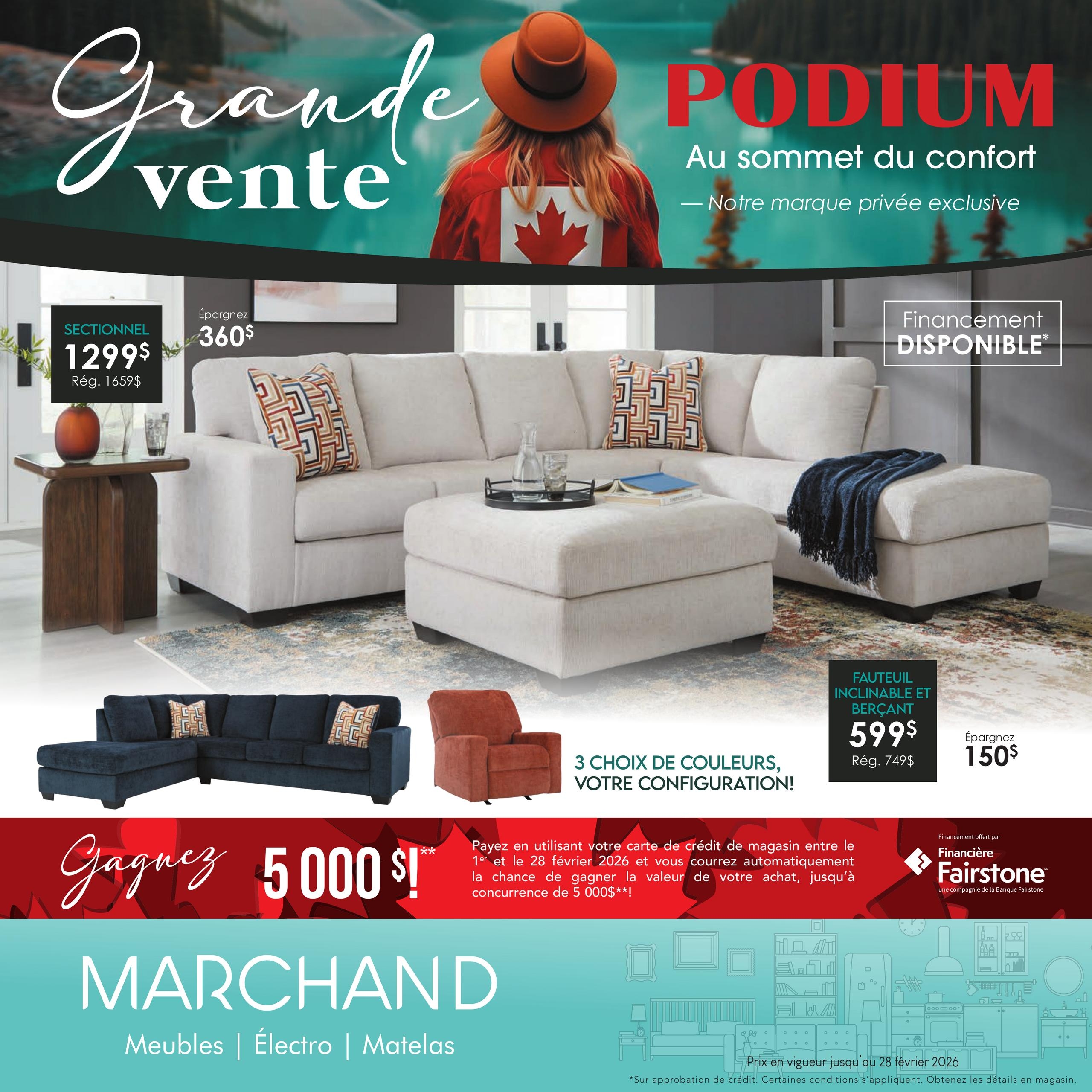Circulaire Meubles Marchand - Grande Vente