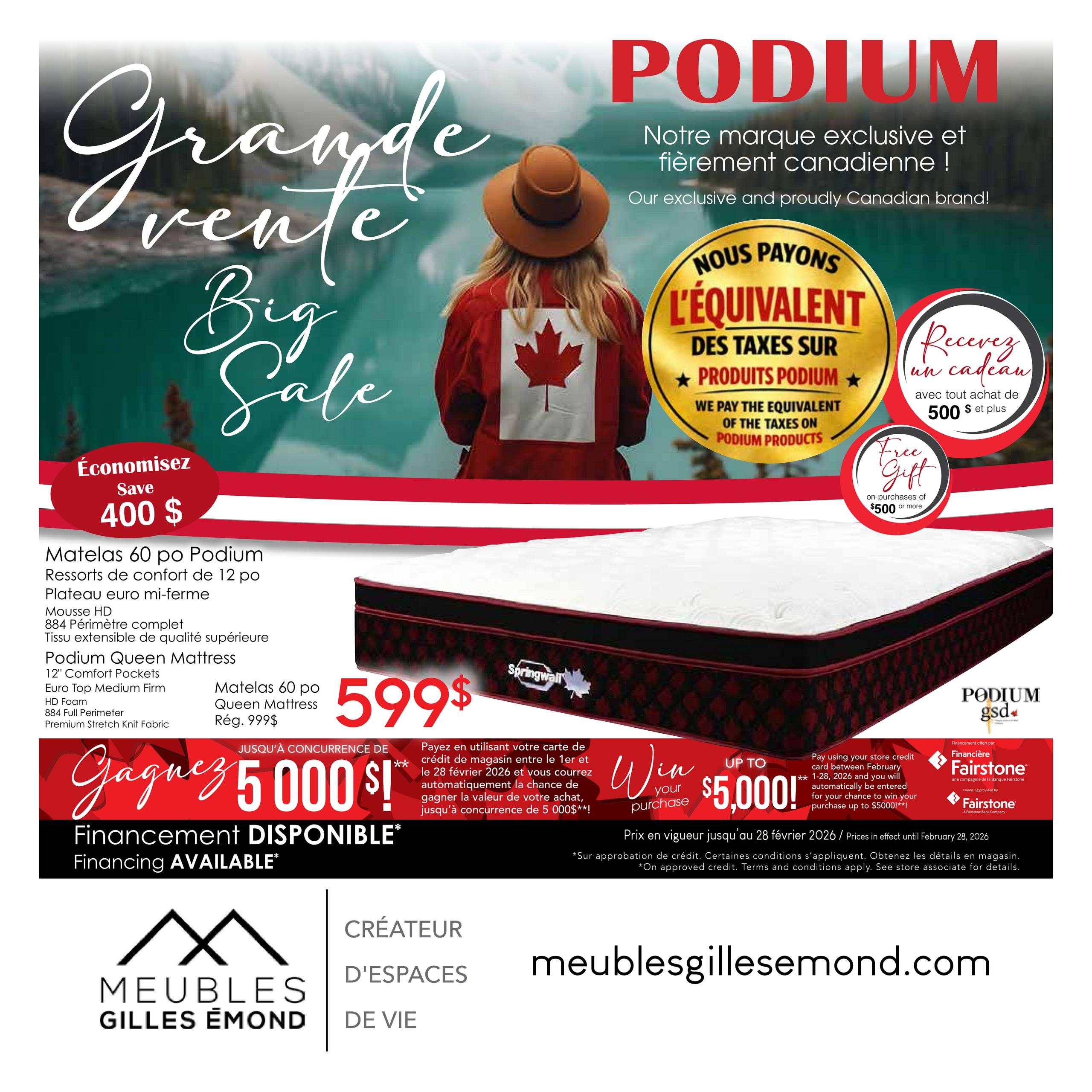 Circulaire Meubles Gilles Émond - Grande Vente