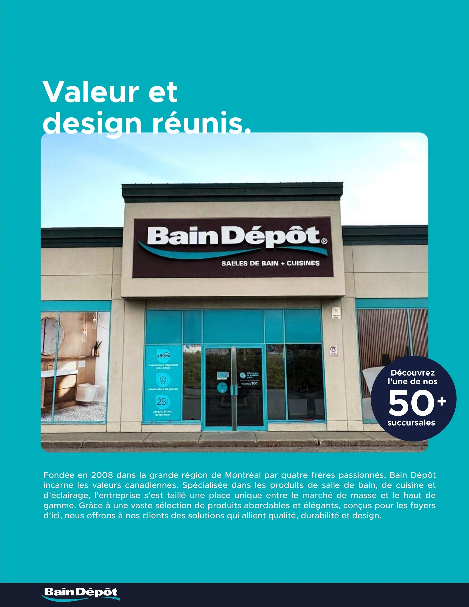 Circulaire Bain Dépôt