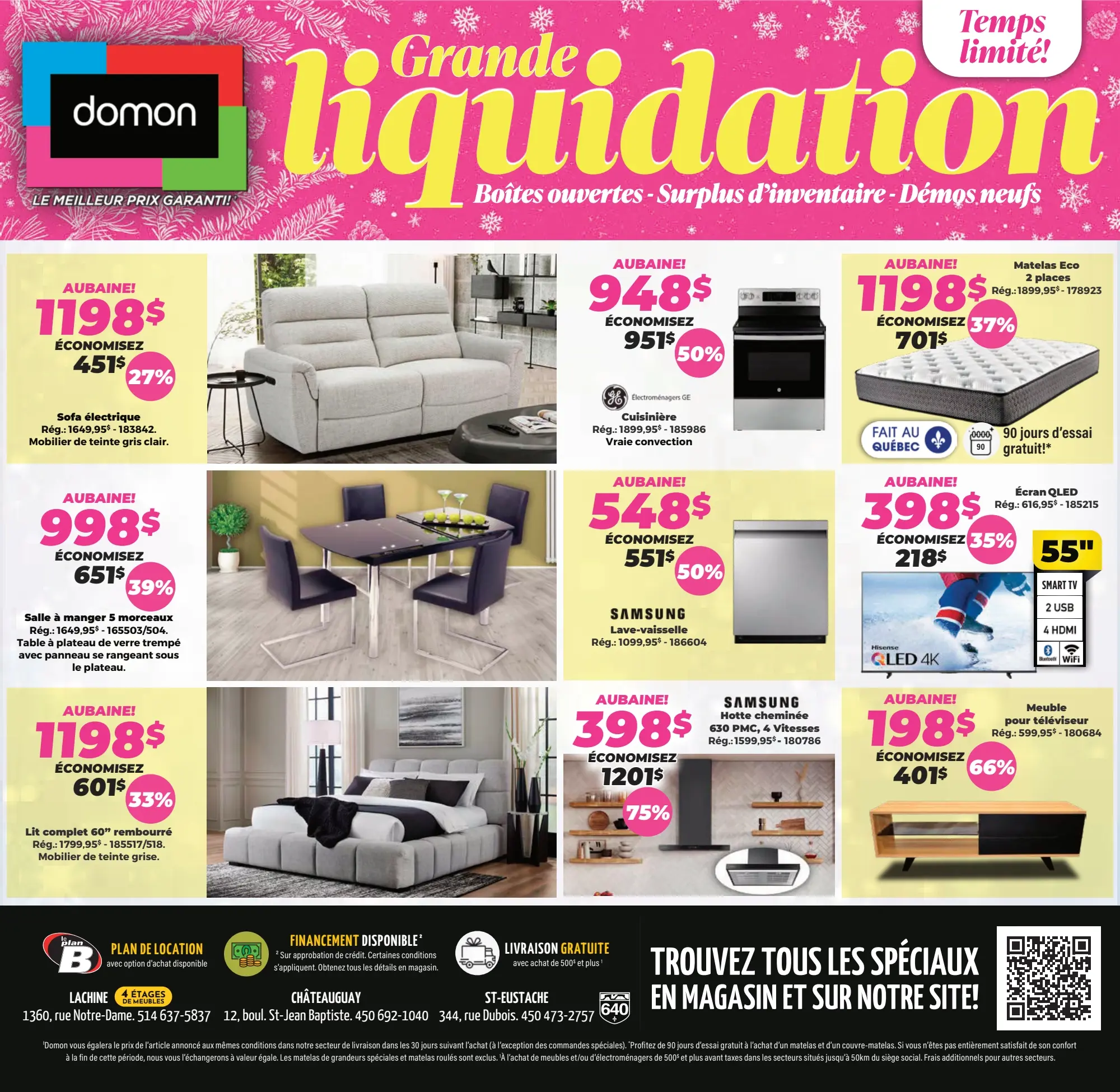 Circulaire Meubles Domon