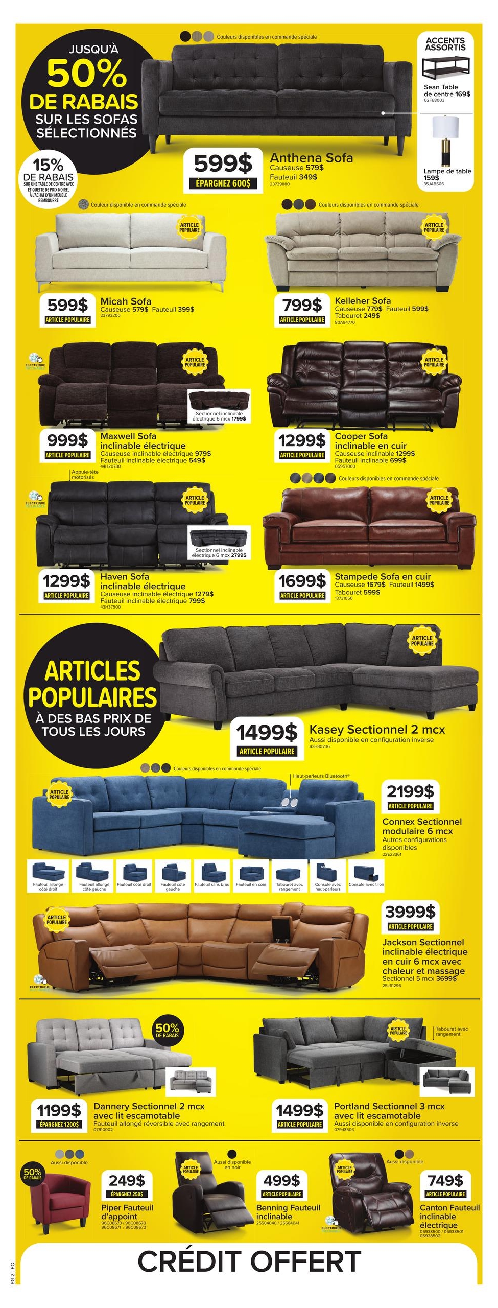 Circulaire Meubles Léon - Super Solde Canadien