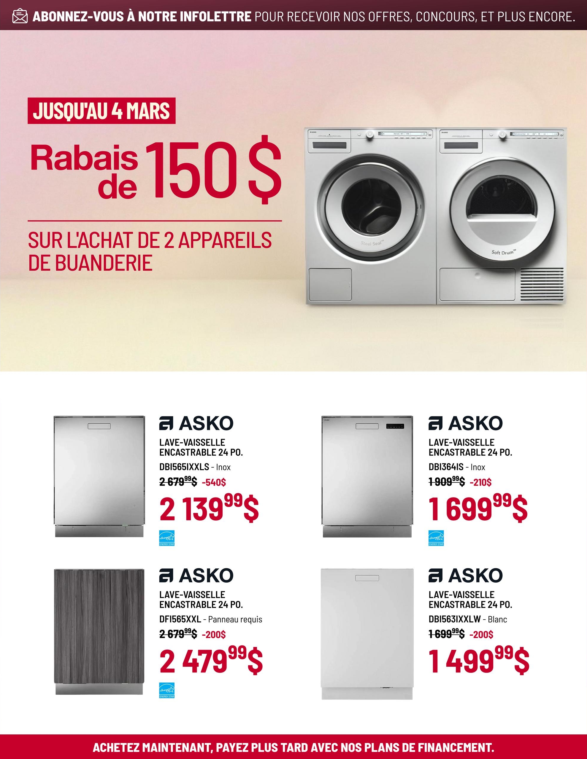 Circulaire Corbeil Électroménagers