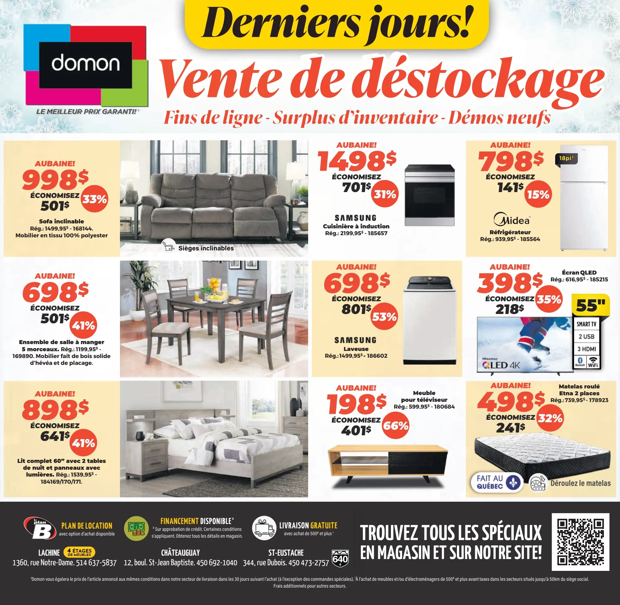 Circulaire Meubles Domon