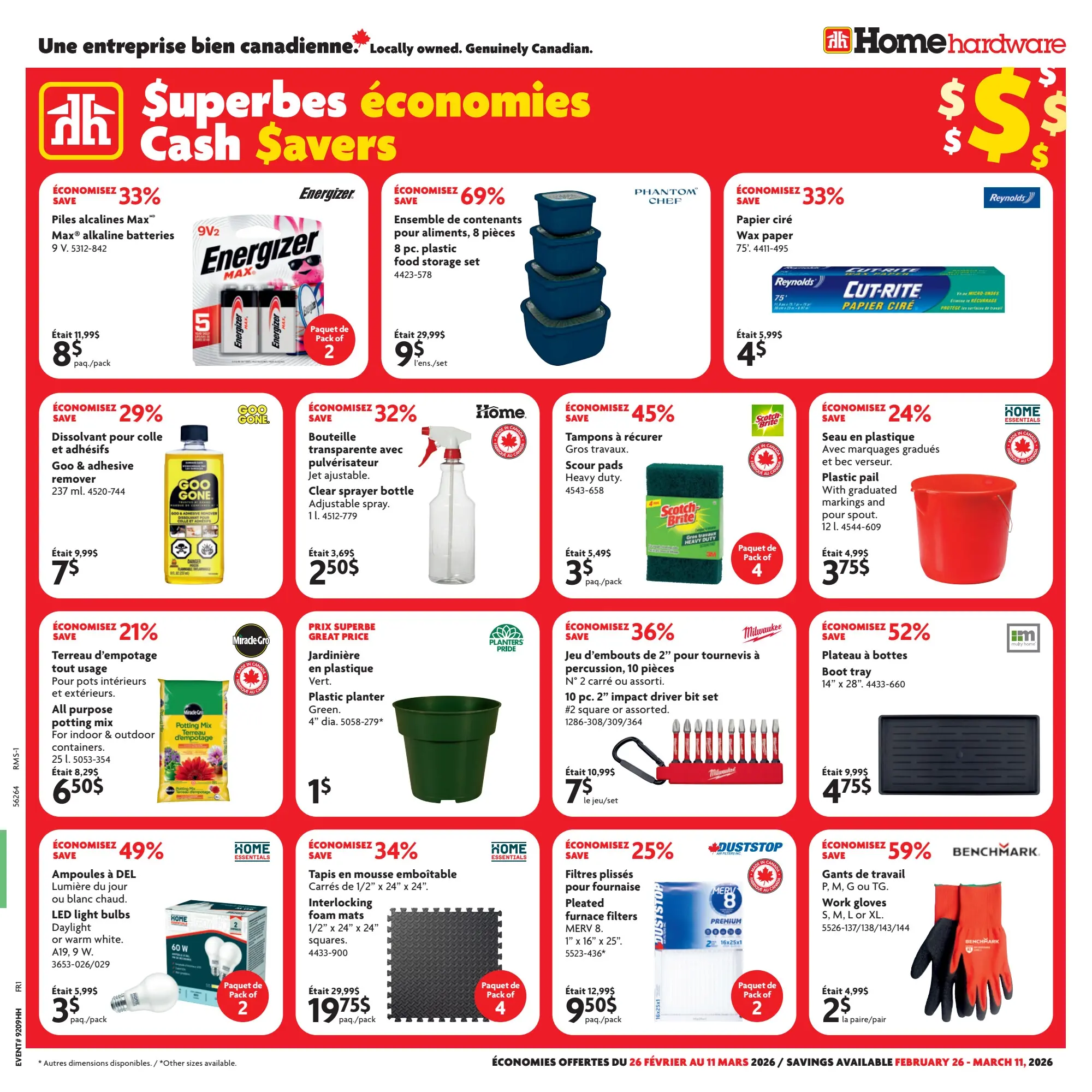 Circulaire Home Hardware