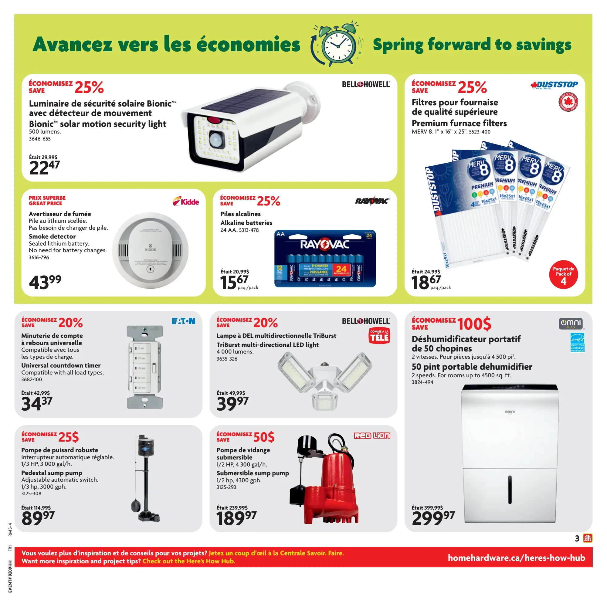 Circulaire Home Hardware