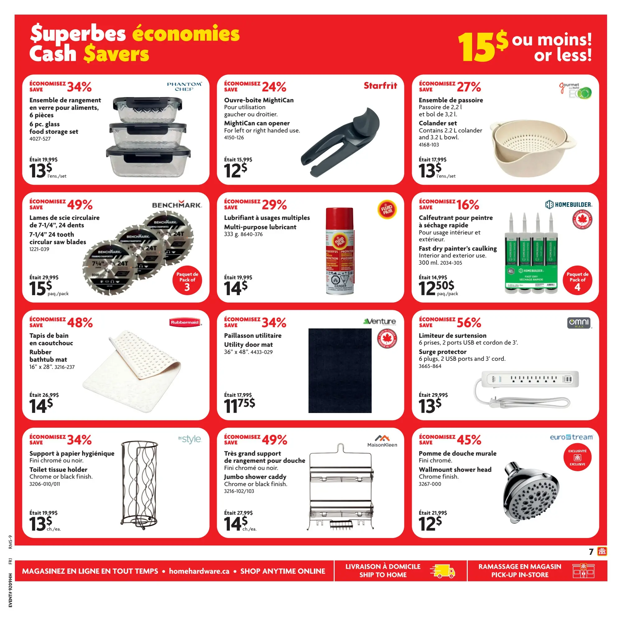 Circulaire Home Hardware