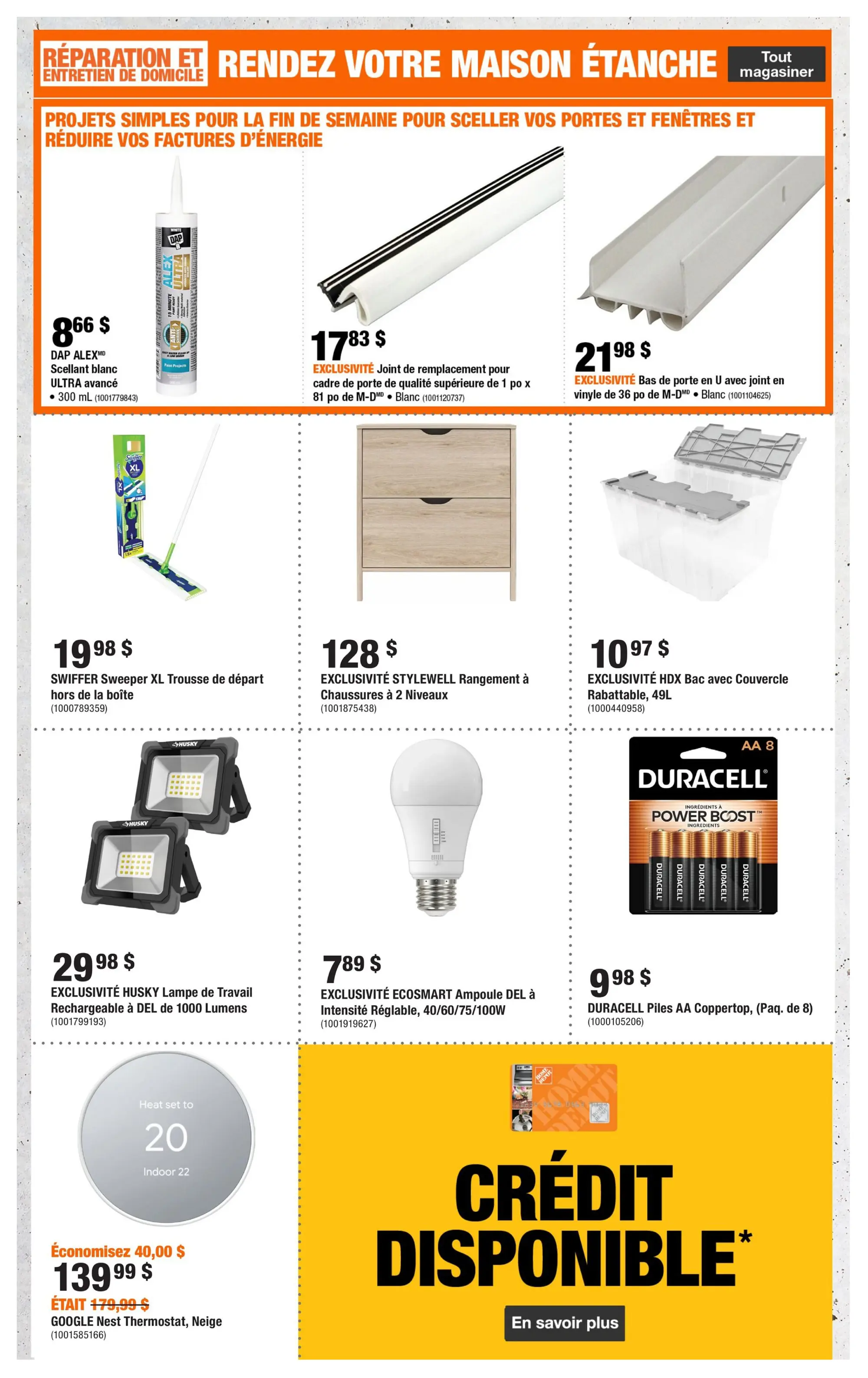Circulaire Home Depot