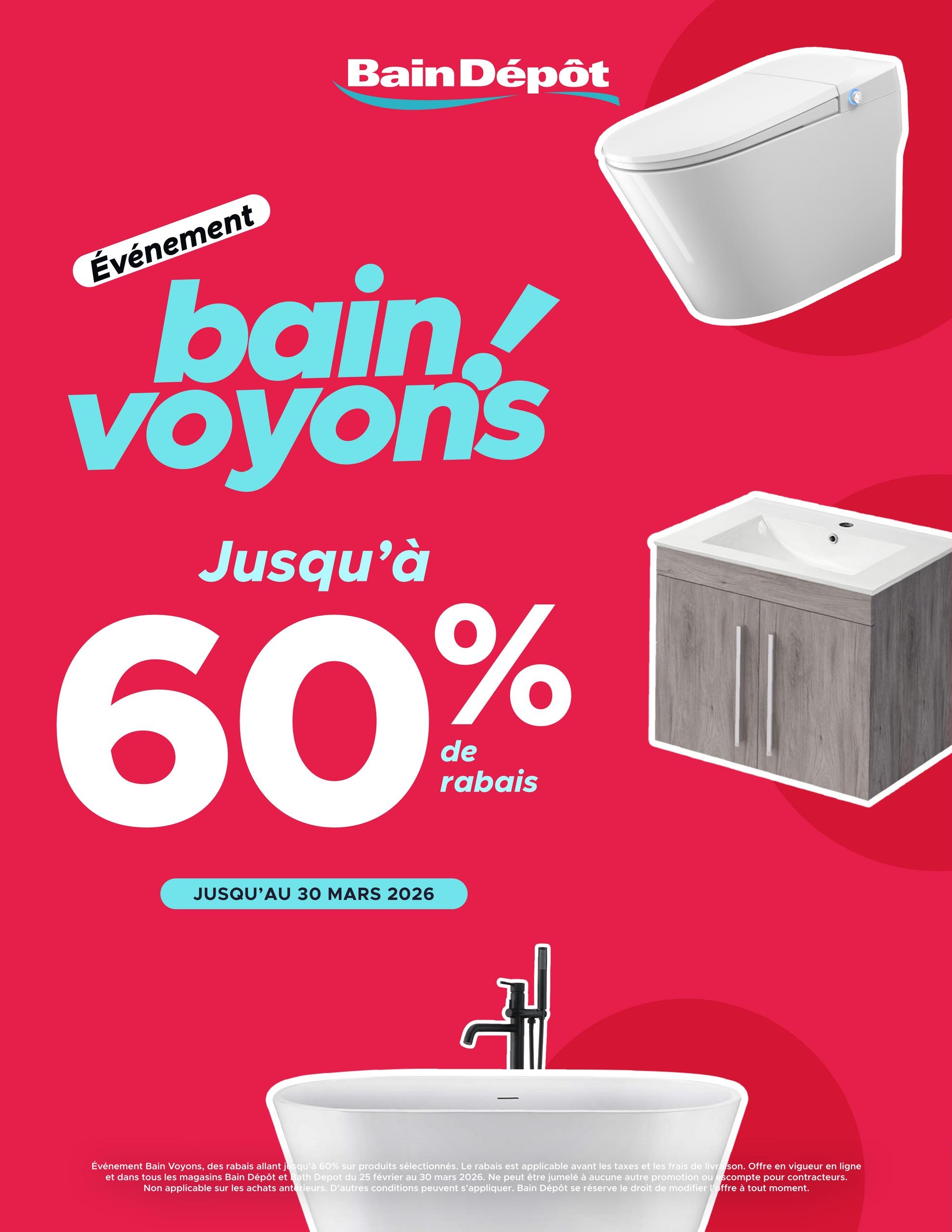 Circulaire Bain Dépôt