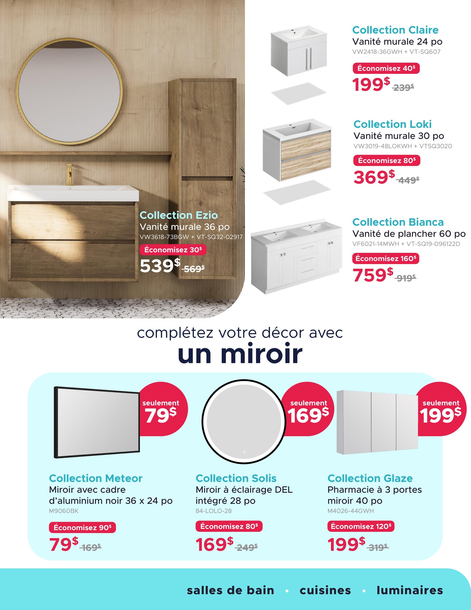 Circulaire Bain Dépôt