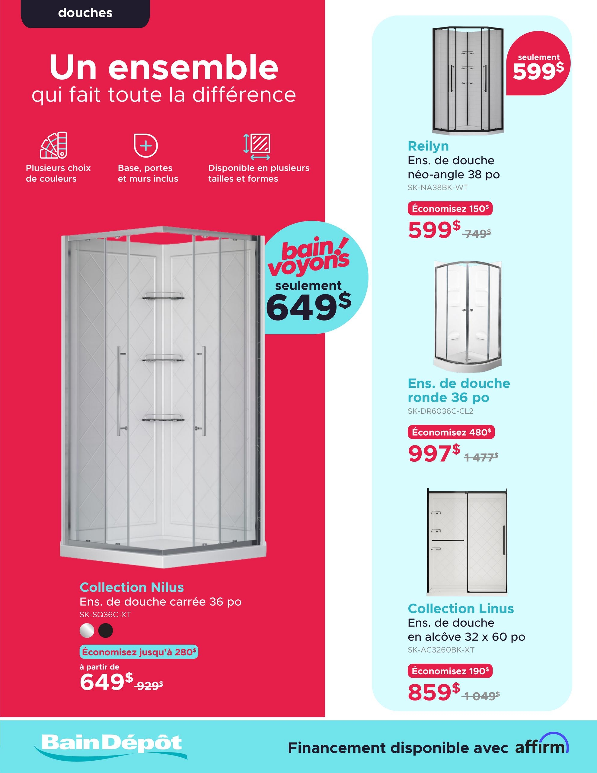 Circulaire Bain Dépôt