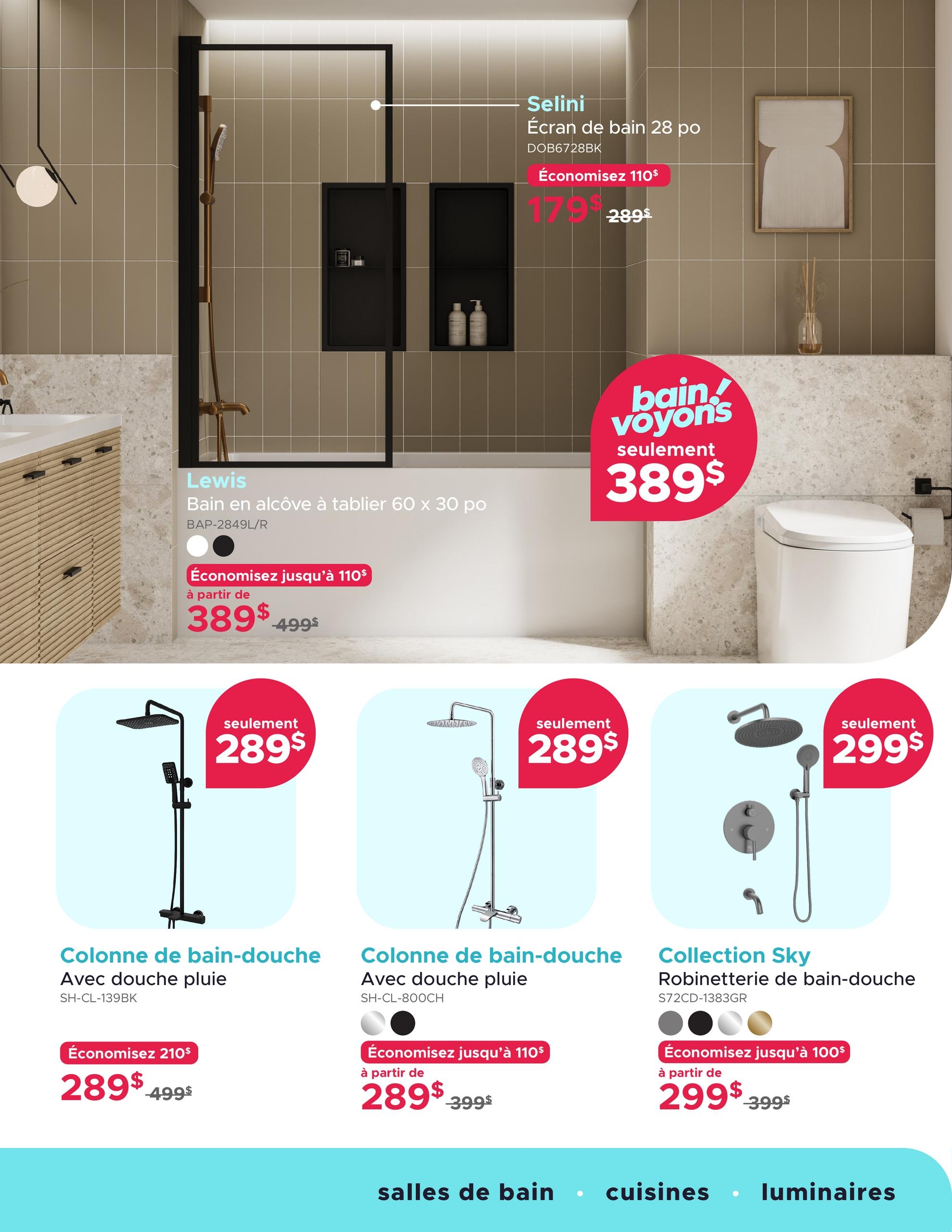 Circulaire Bain Dépôt