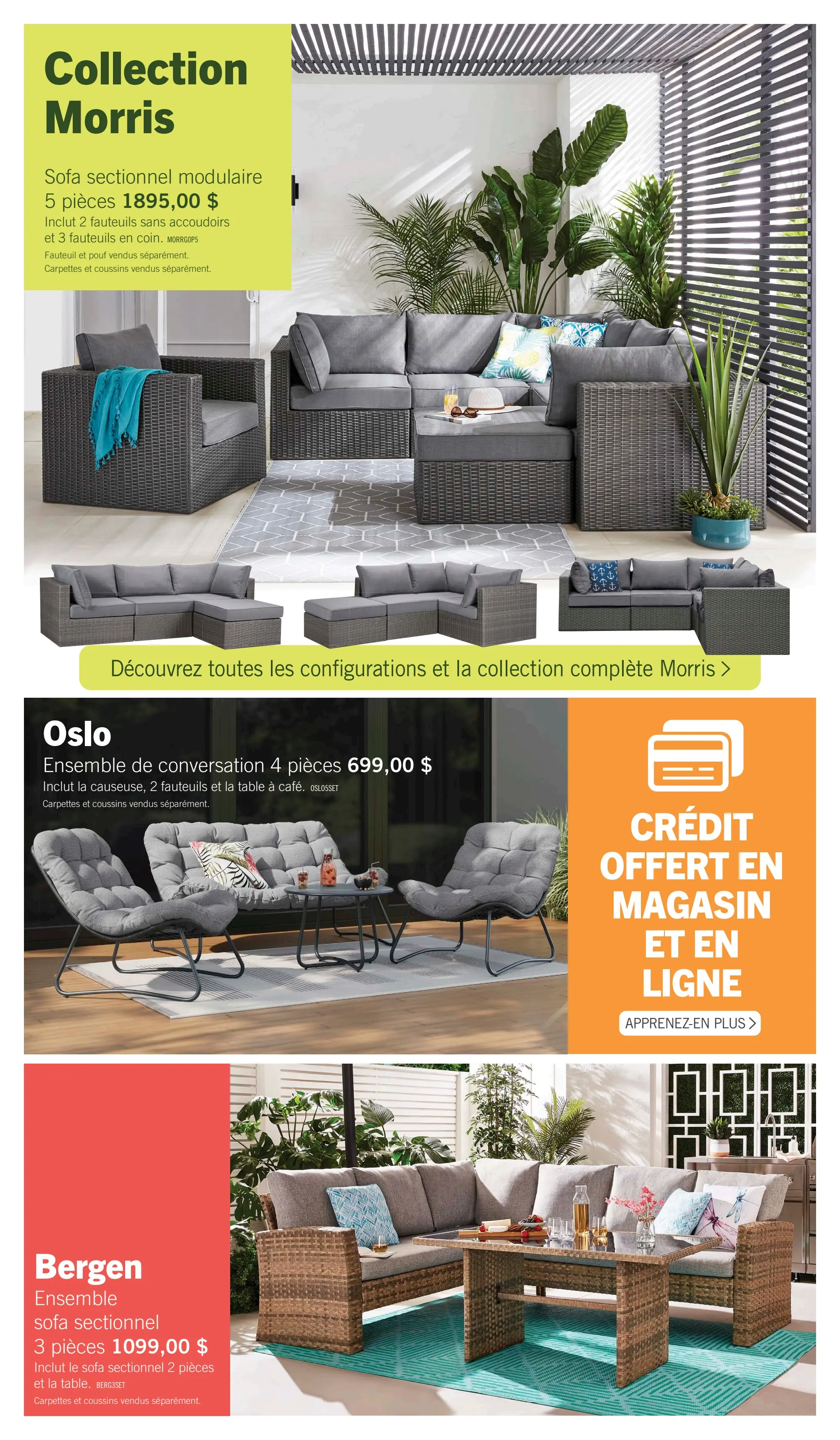 Circulaire Brick - Collection vie à l'extérieur 2026