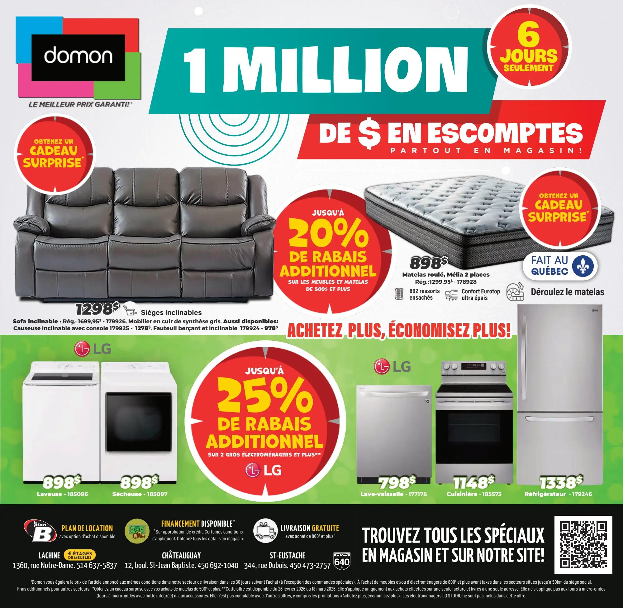 Circulaire Meubles Domon