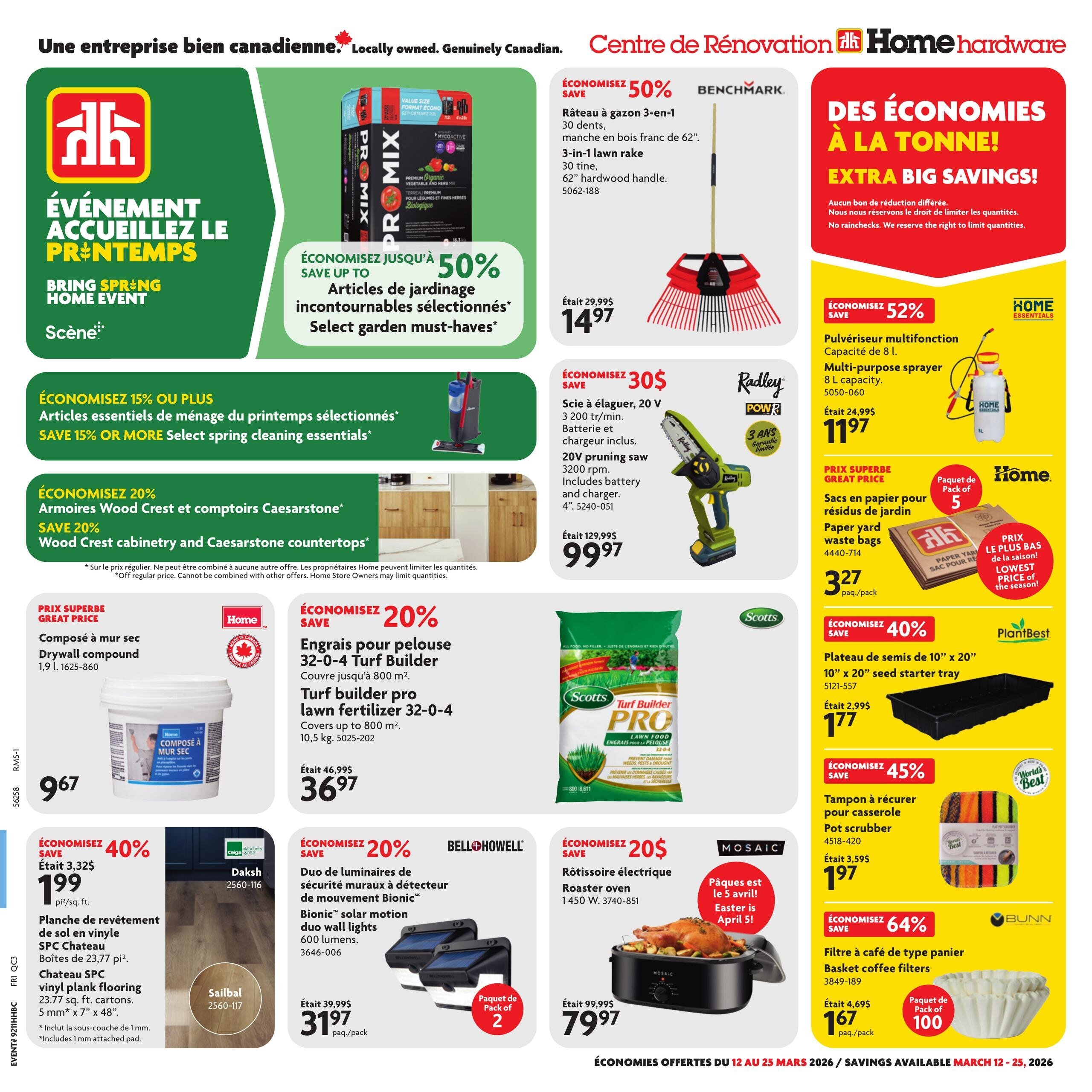 Circulaire Home Hardware - Centre de Rénovation