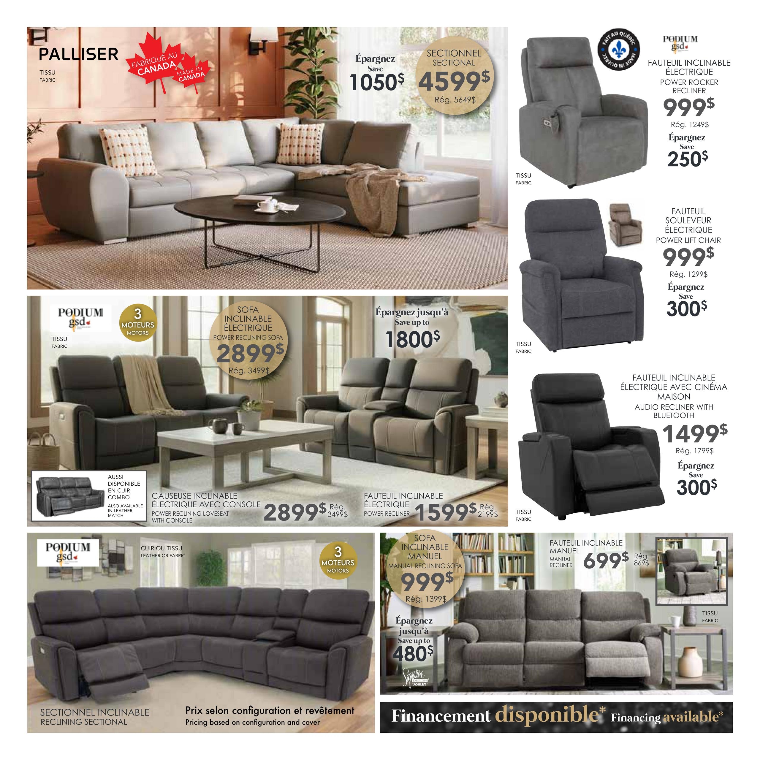 Circulaire Meubles Gilles Émond