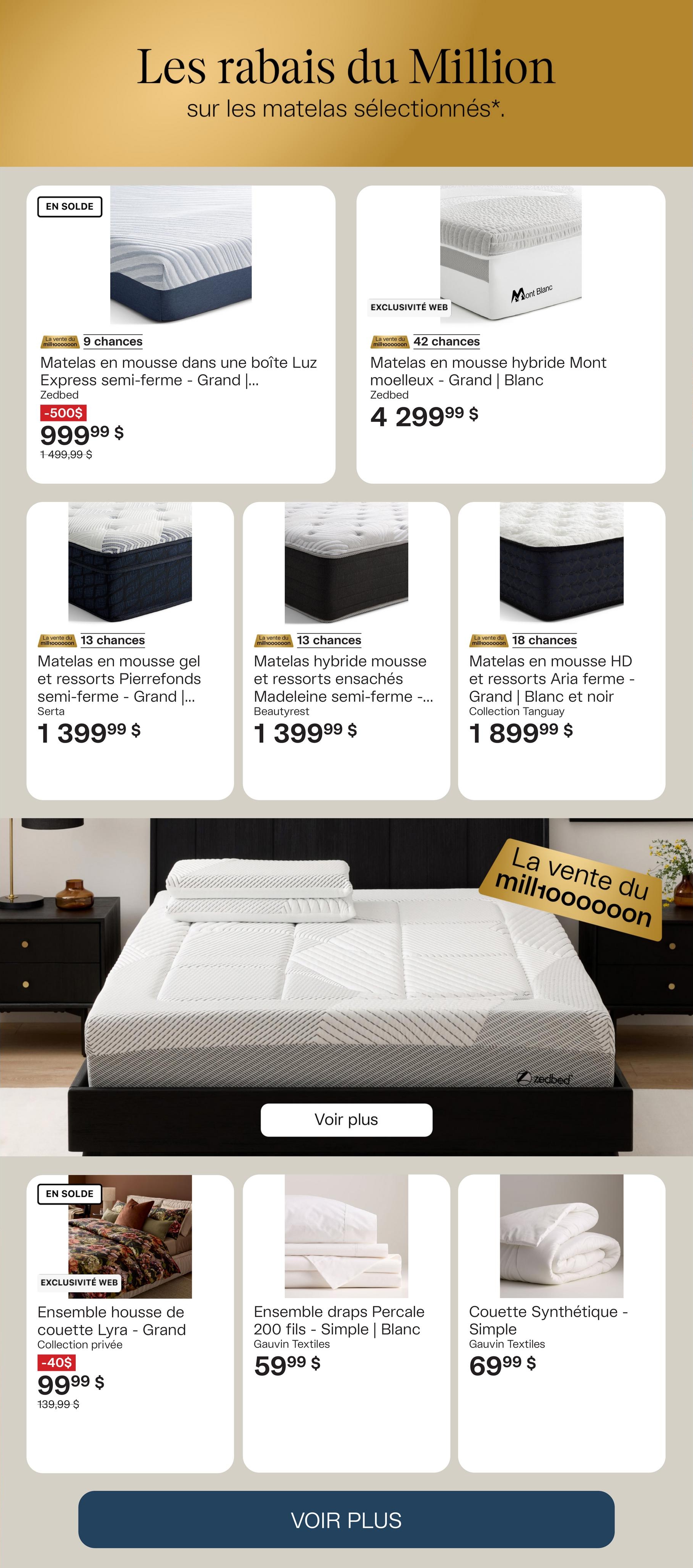 Circulaire Ameublements Tanguay