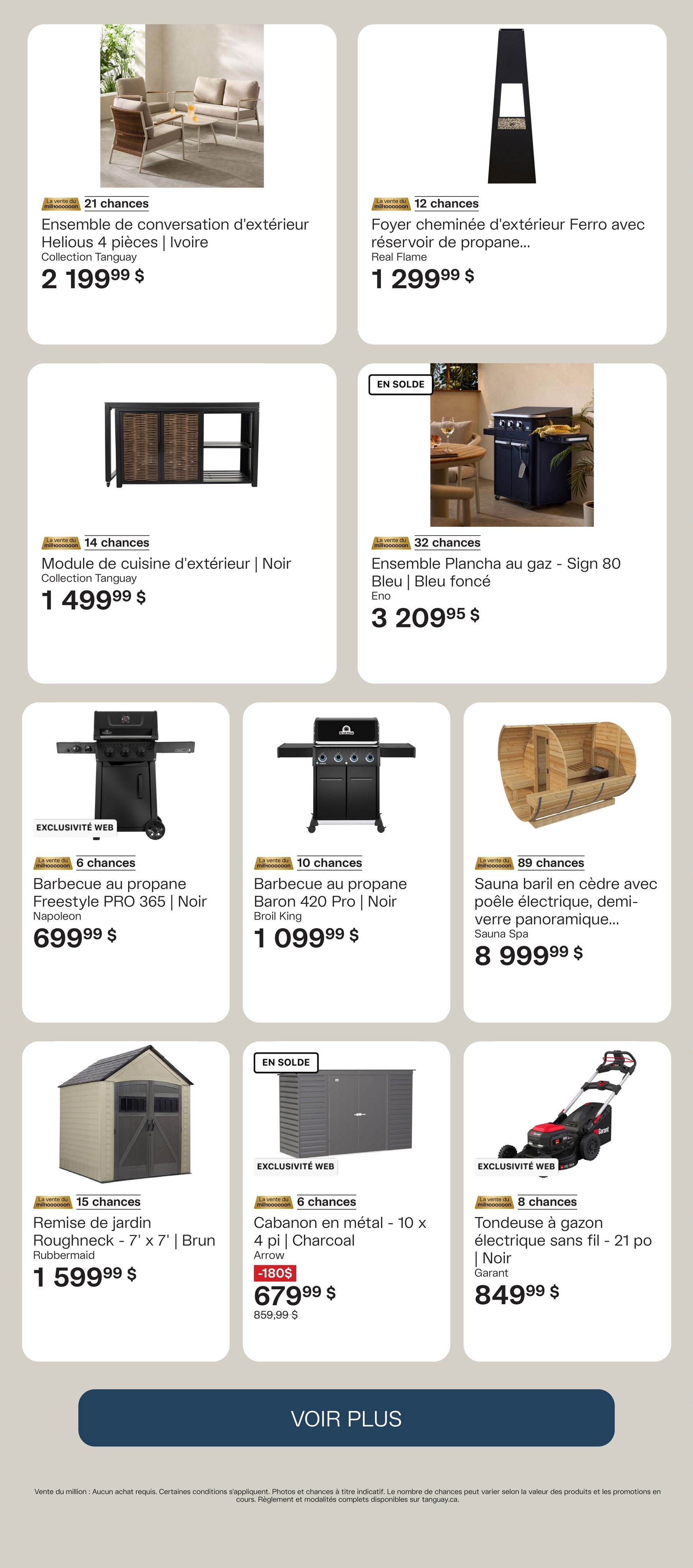 Circulaire Ameublements Tanguay