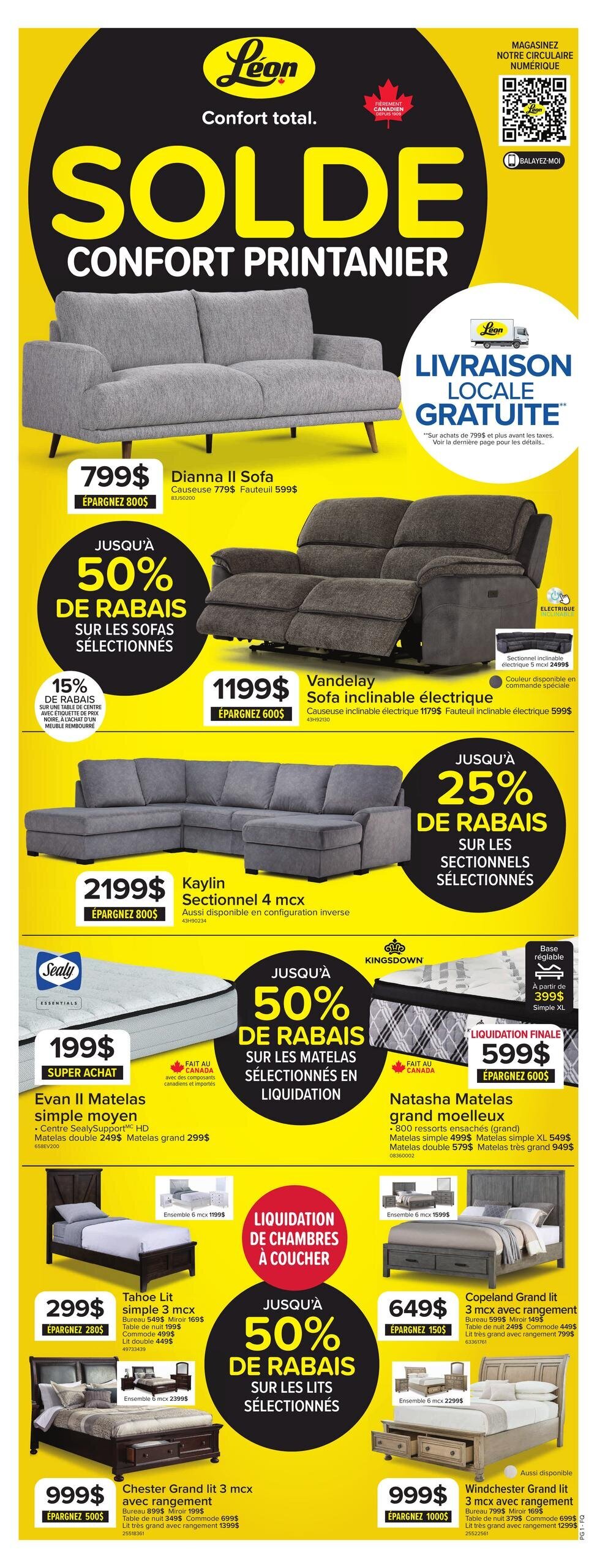 Circulaire Meubles Léon