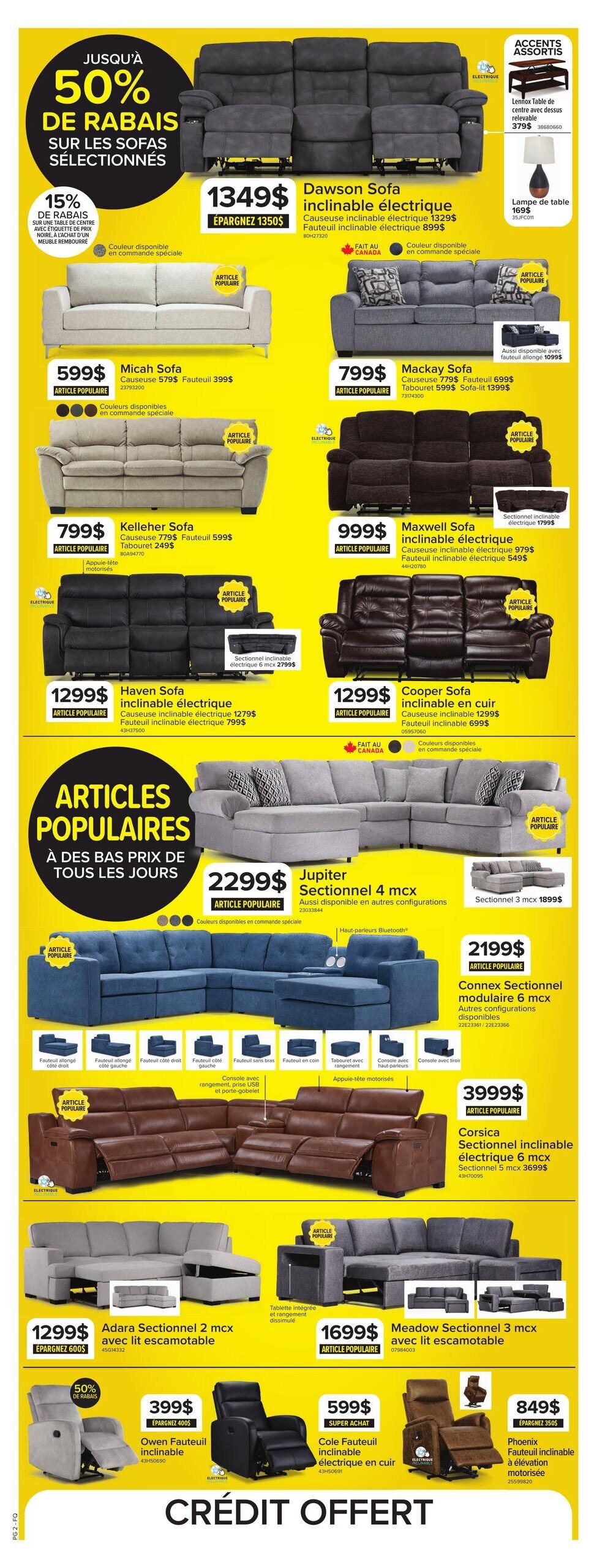 Circulaire Meubles Léon