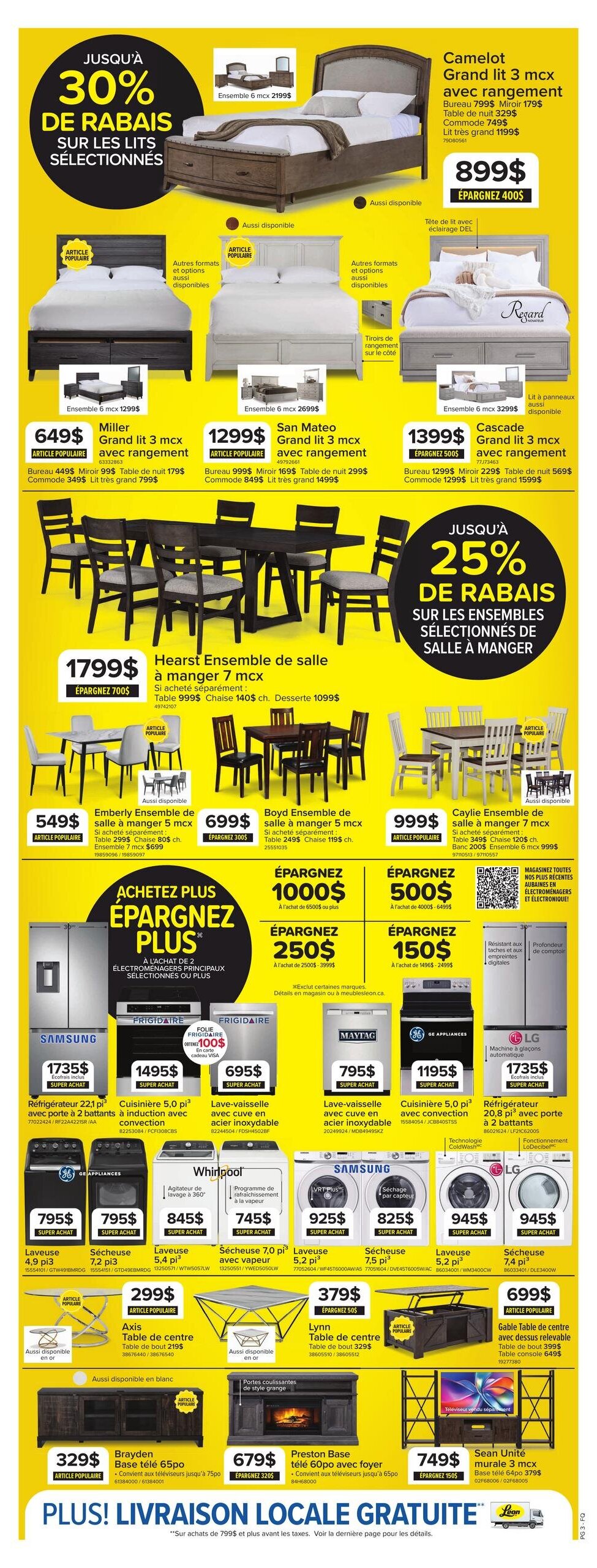 Circulaire Meubles Léon