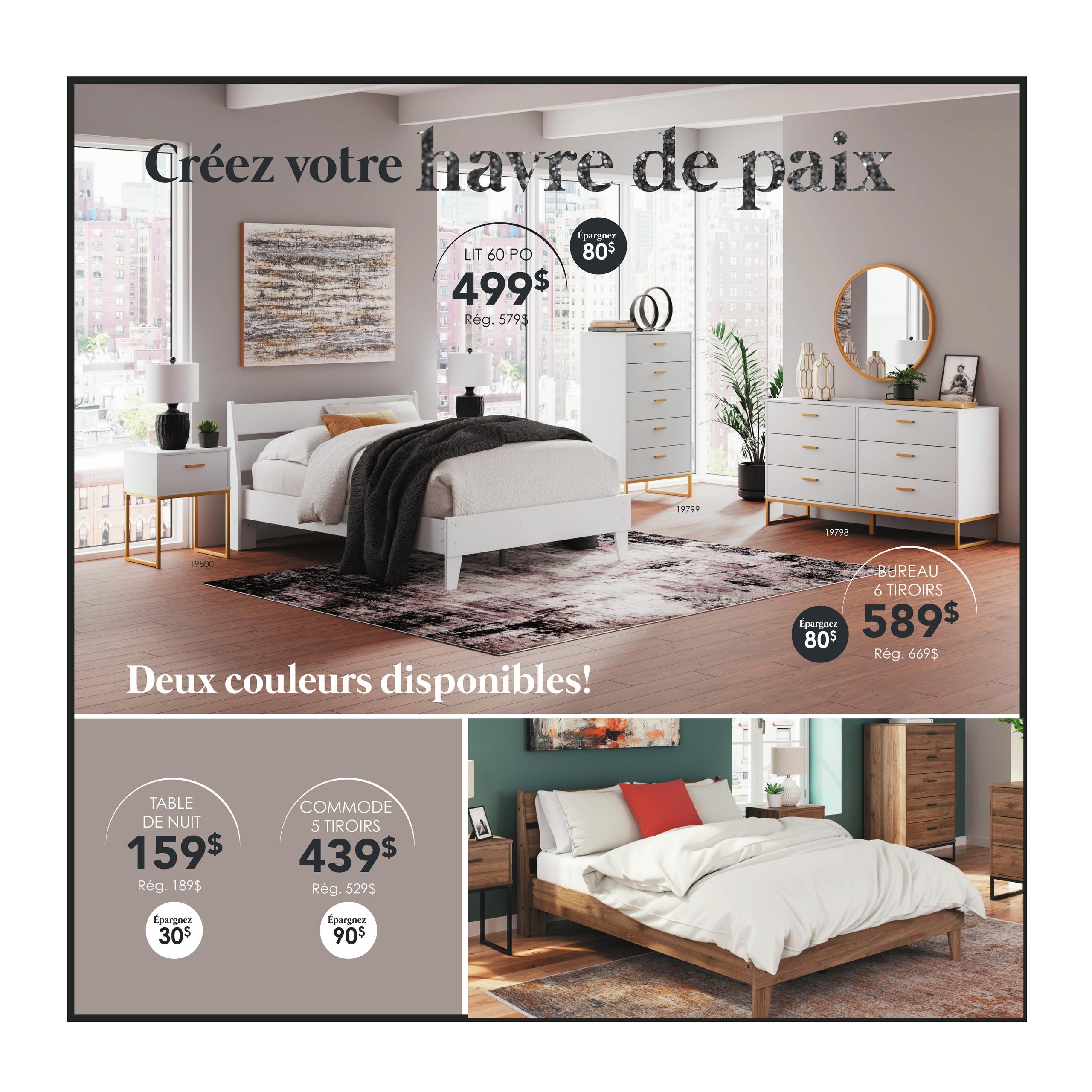 Circulaire Meubles Marchand