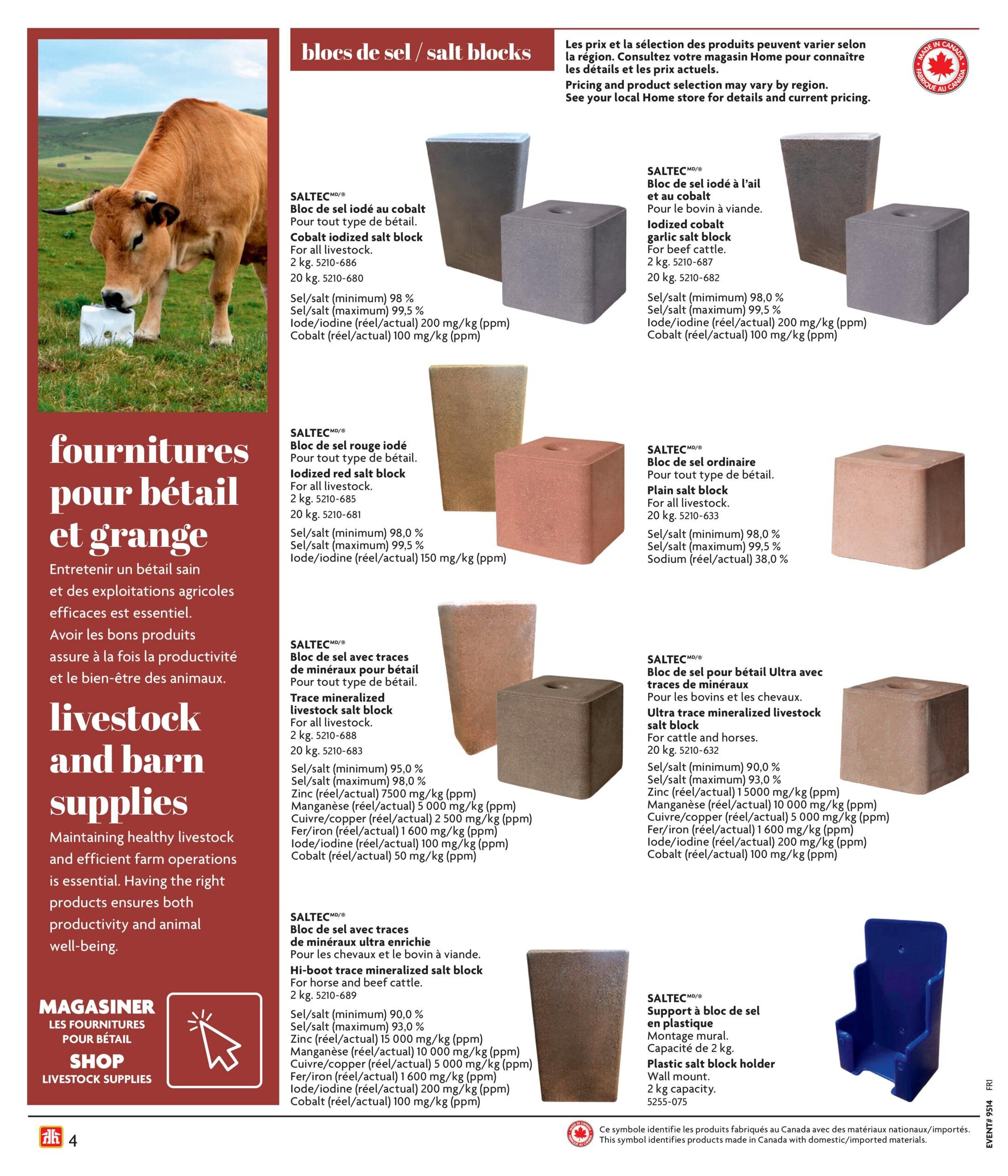 Circulaire Home Hardware - Vie à la ferme et rurale