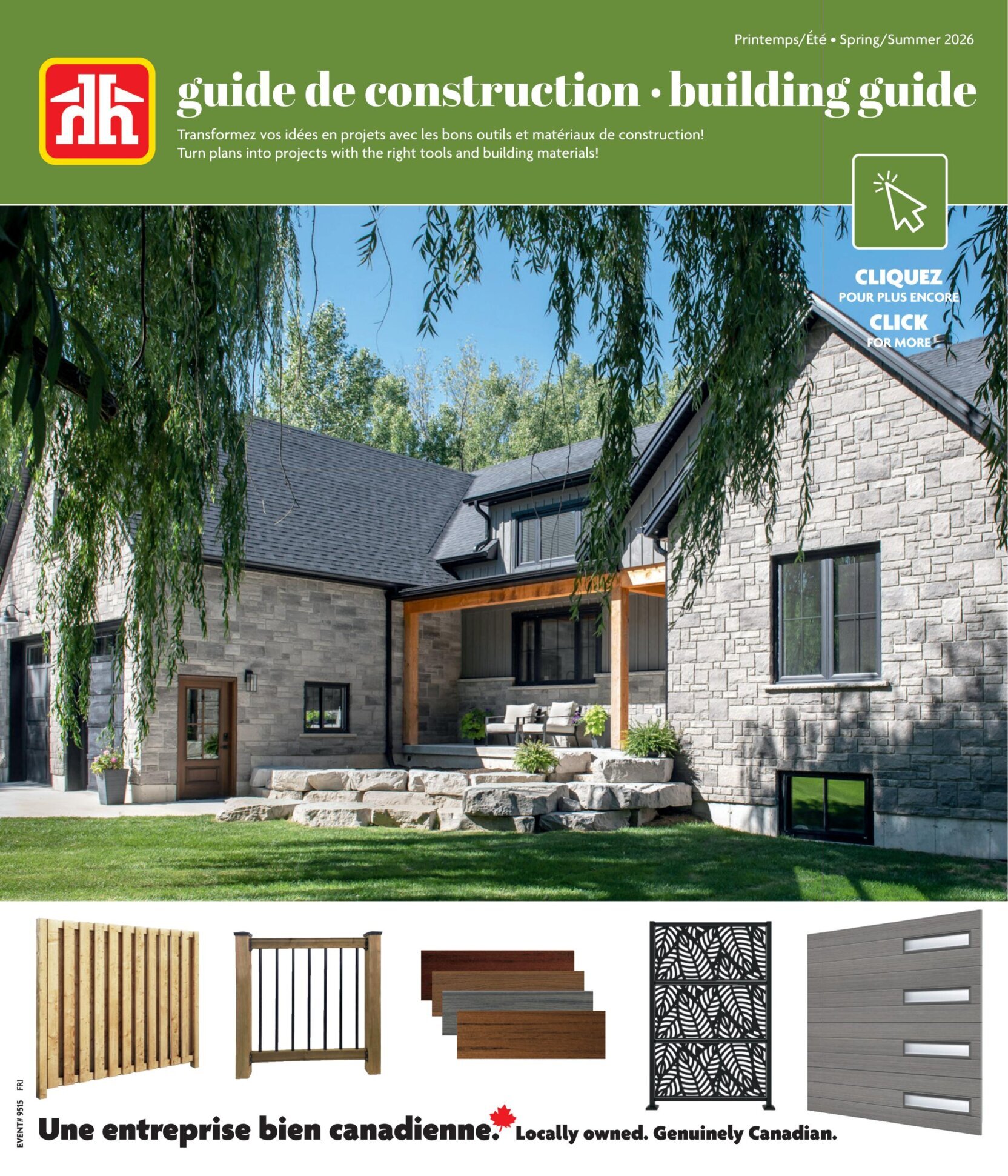 Circulaire Home Hardware - Guide de construction