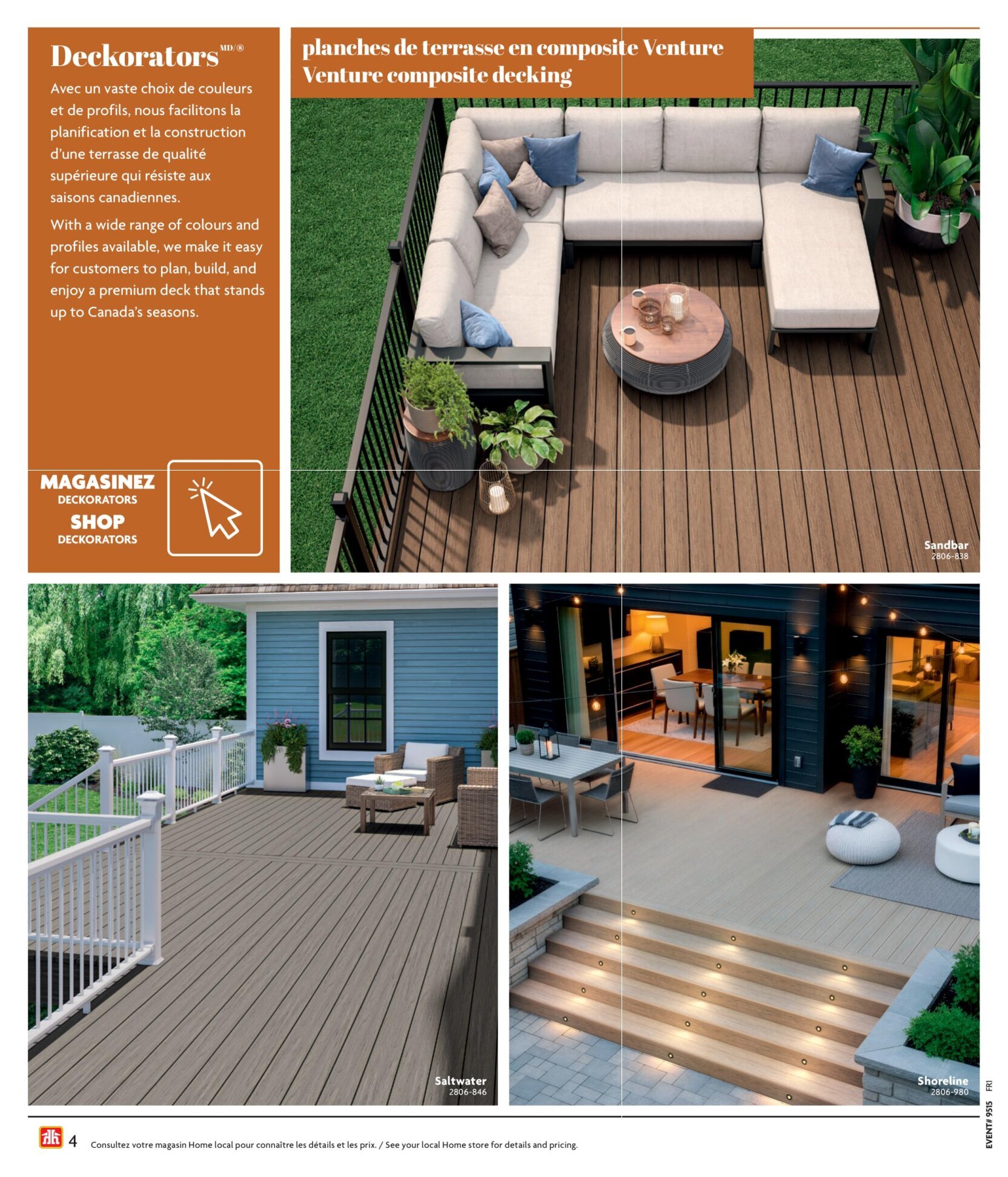 Circulaire Home Hardware - Guide de construction
