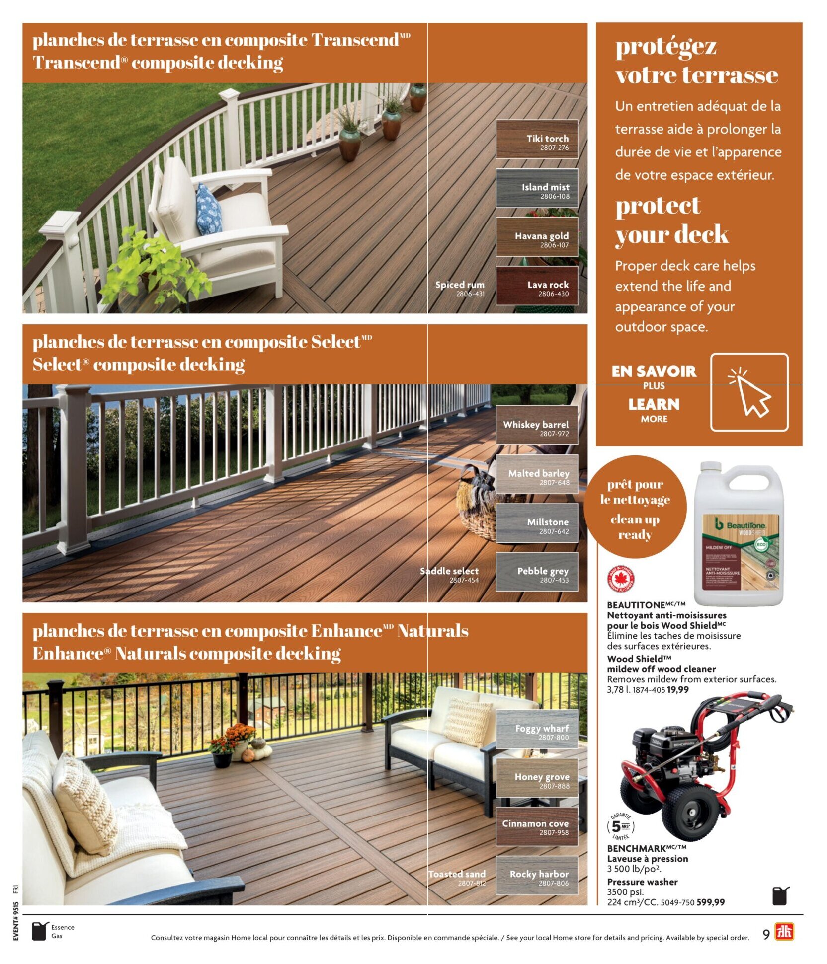 Circulaire Home Hardware - Guide de construction