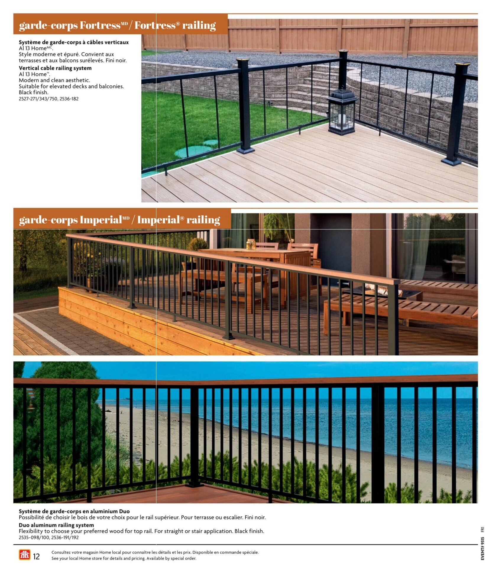 Circulaire Home Hardware - Guide de construction