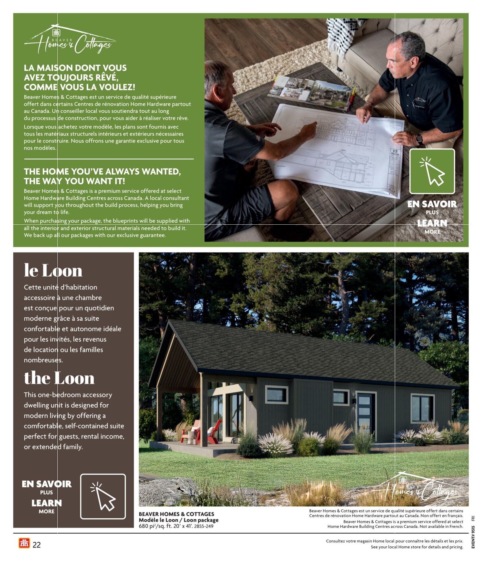 Circulaire Home Hardware - Guide de construction
