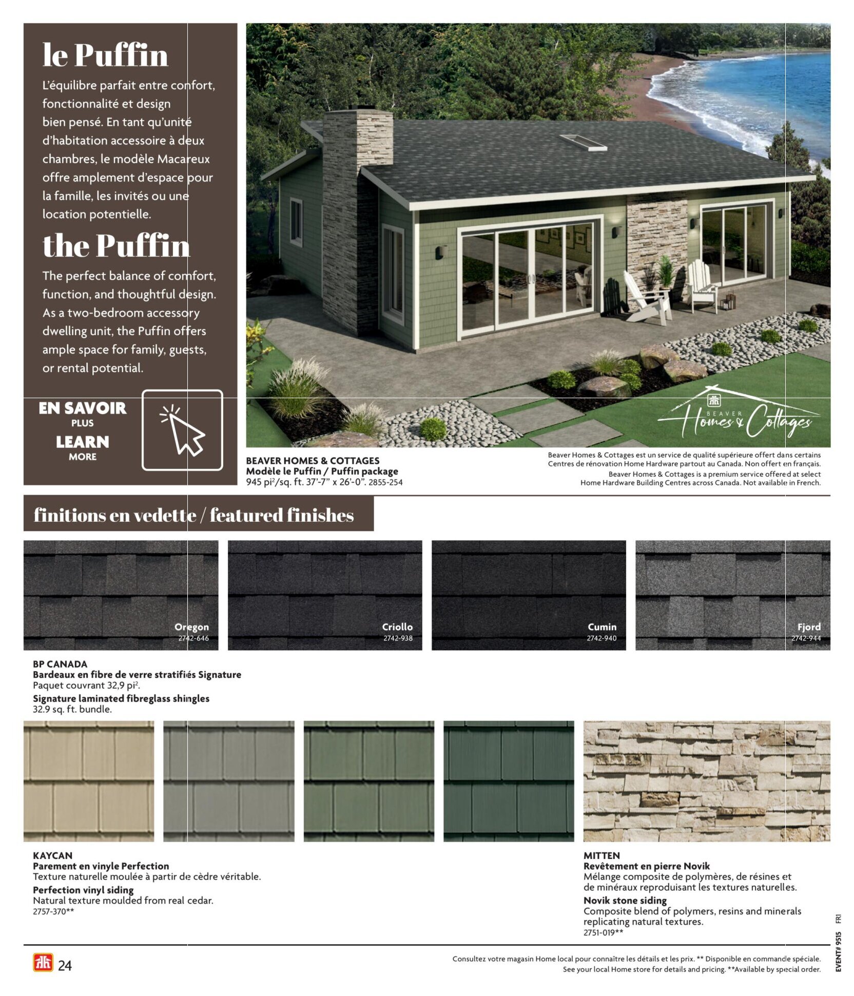 Circulaire Home Hardware - Guide de construction