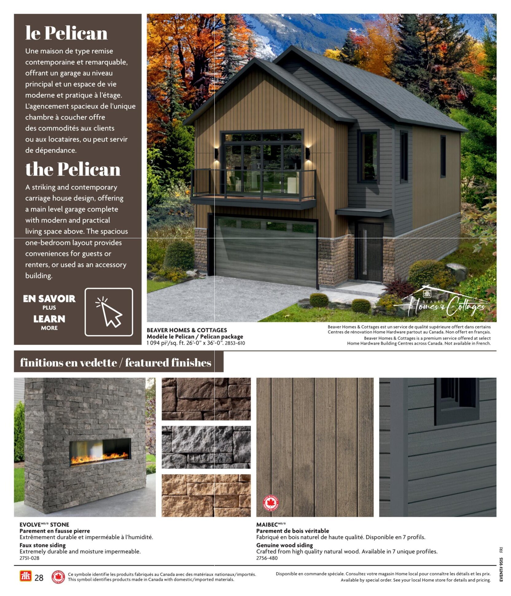 Circulaire Home Hardware - Guide de construction