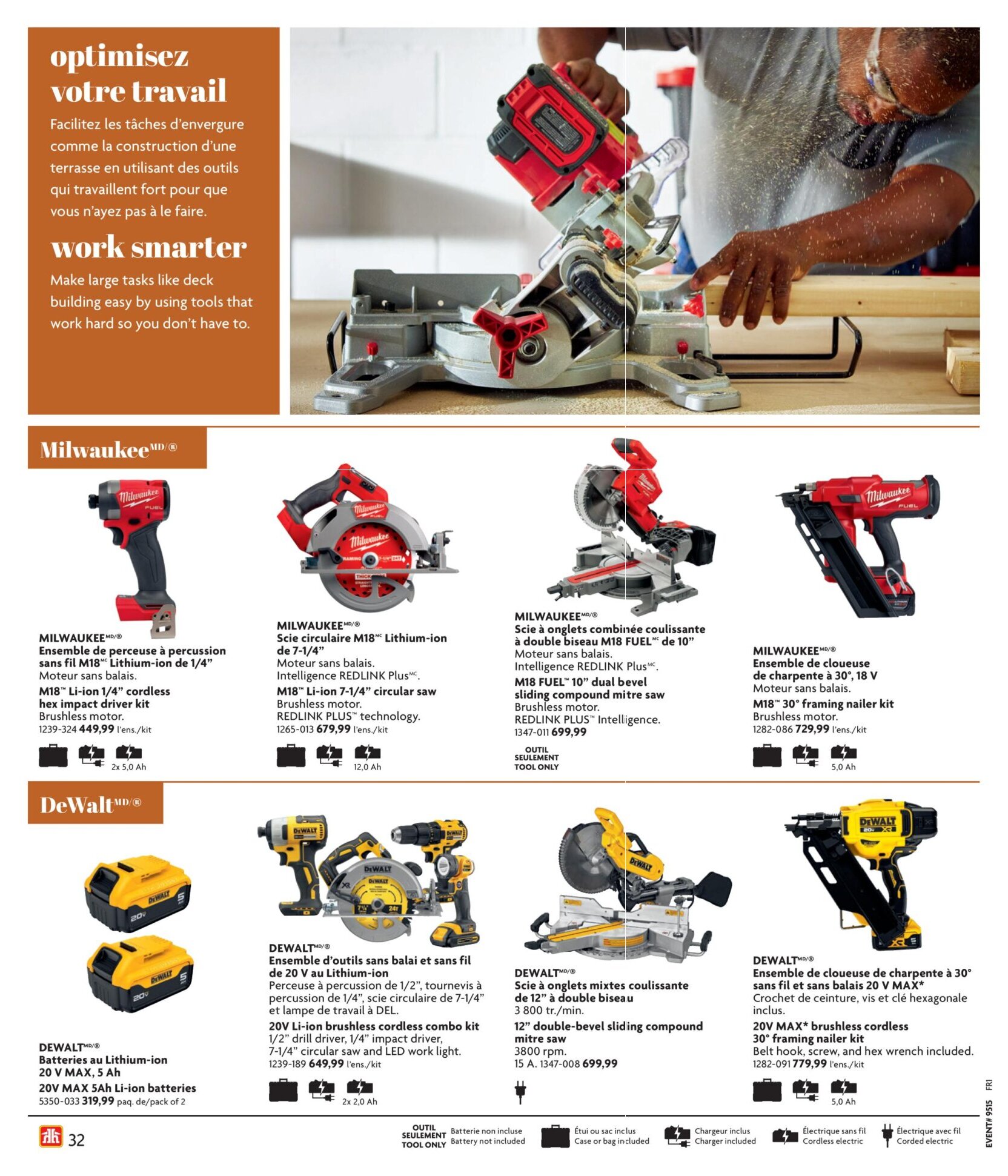 Circulaire Home Hardware - Guide de construction