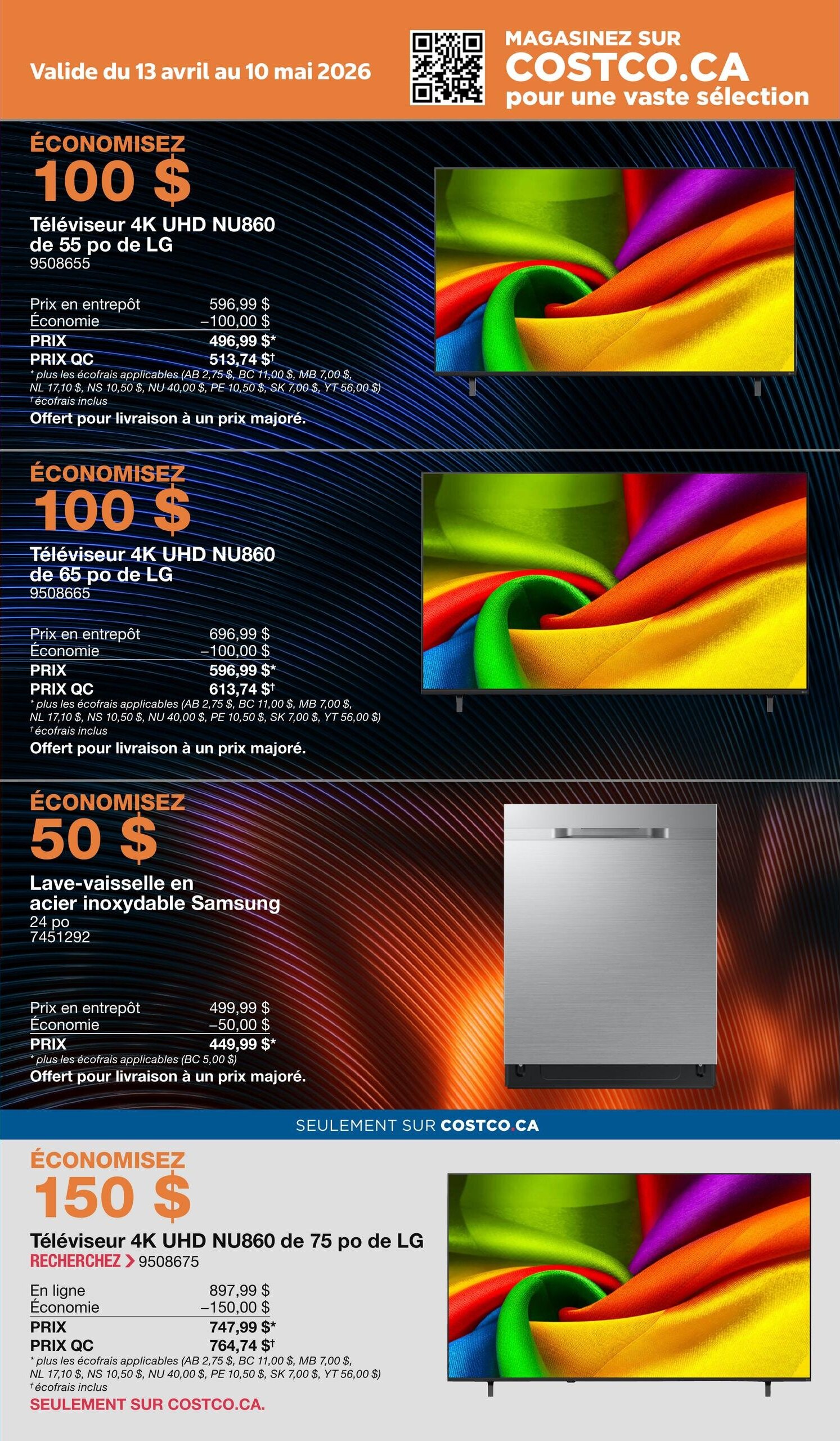 Carnet Rabais Costco