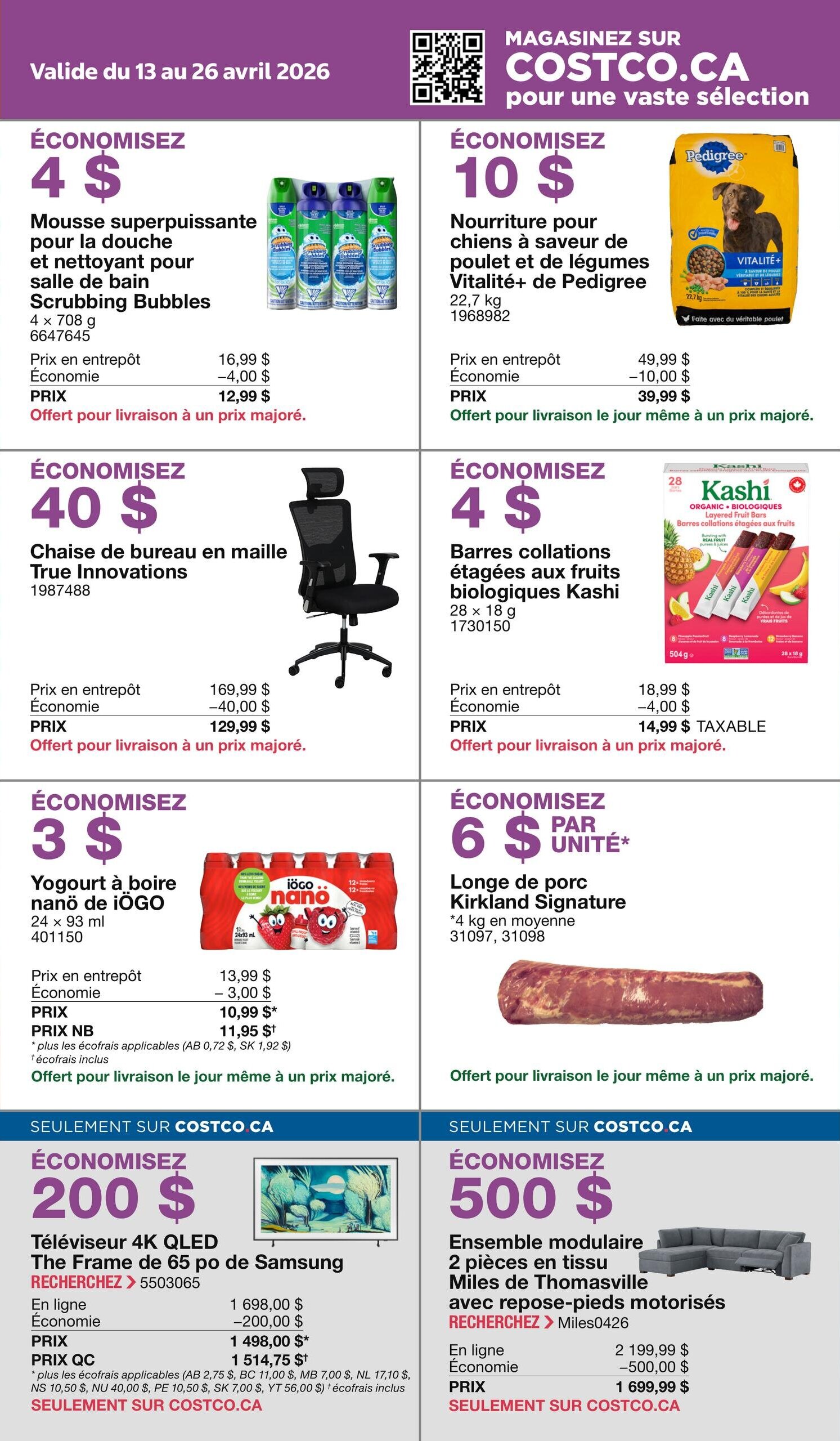 Carnet Rabais Costco