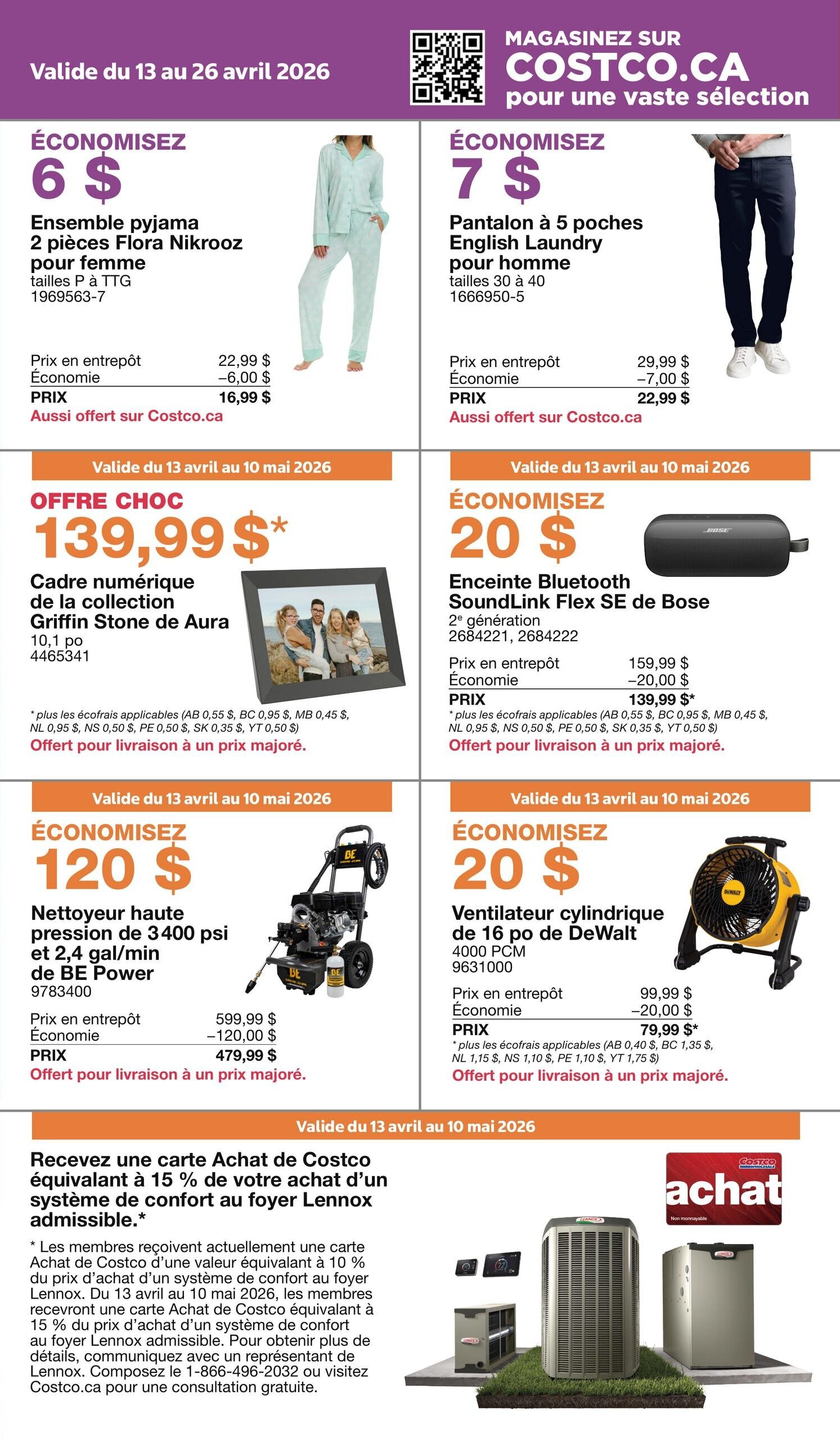 Carnet Rabais Costco