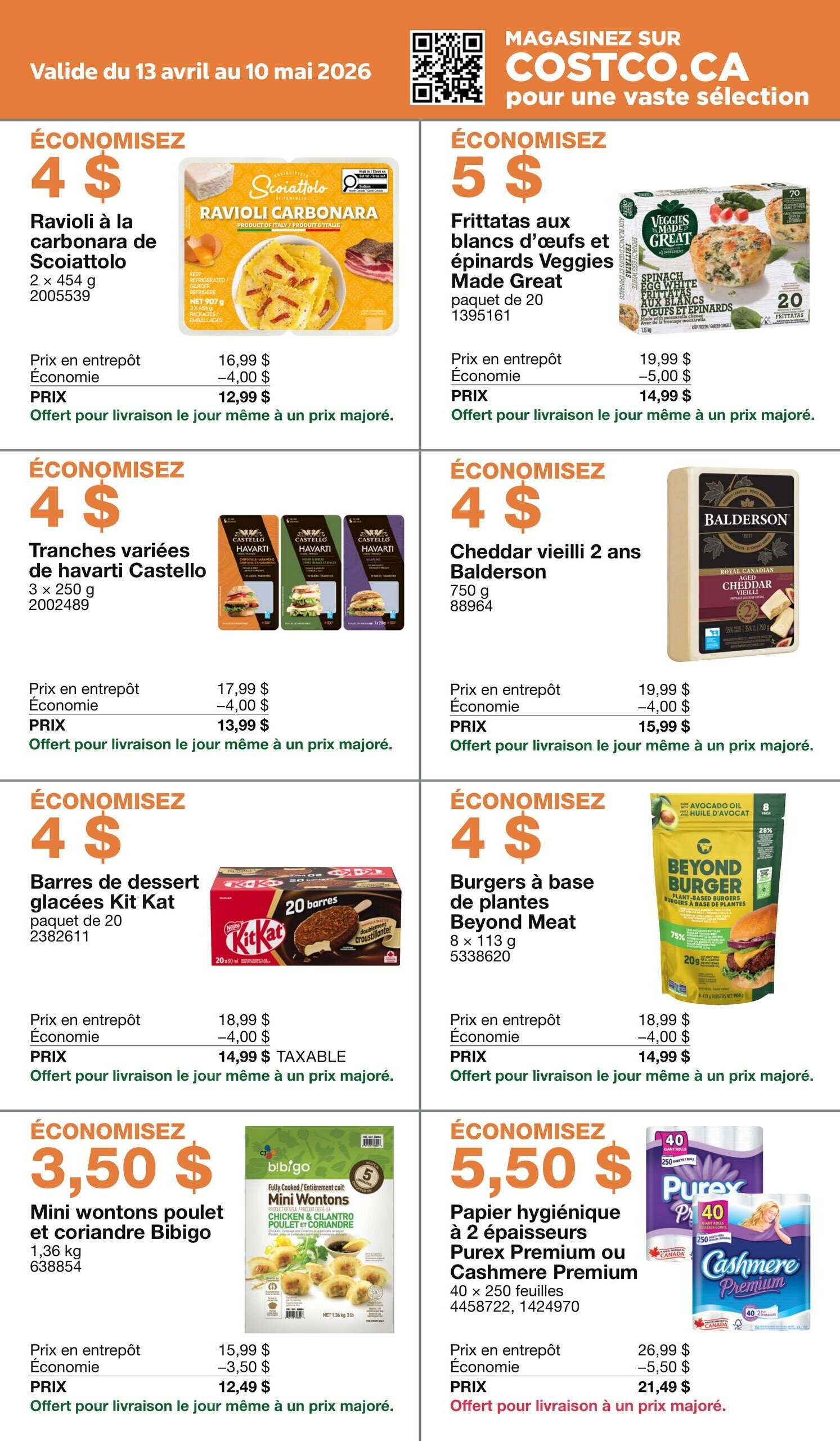 Carnet Rabais Costco